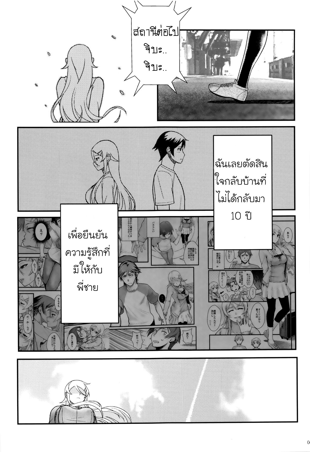 (C89) [Kayoudou (Shouka)] Juunengo no Jinsei Soudan (Ore no Imouto ga Konna ni Kawaii Wake ga Nai) (PART 2) [Thai][ไทย] изображение № 16