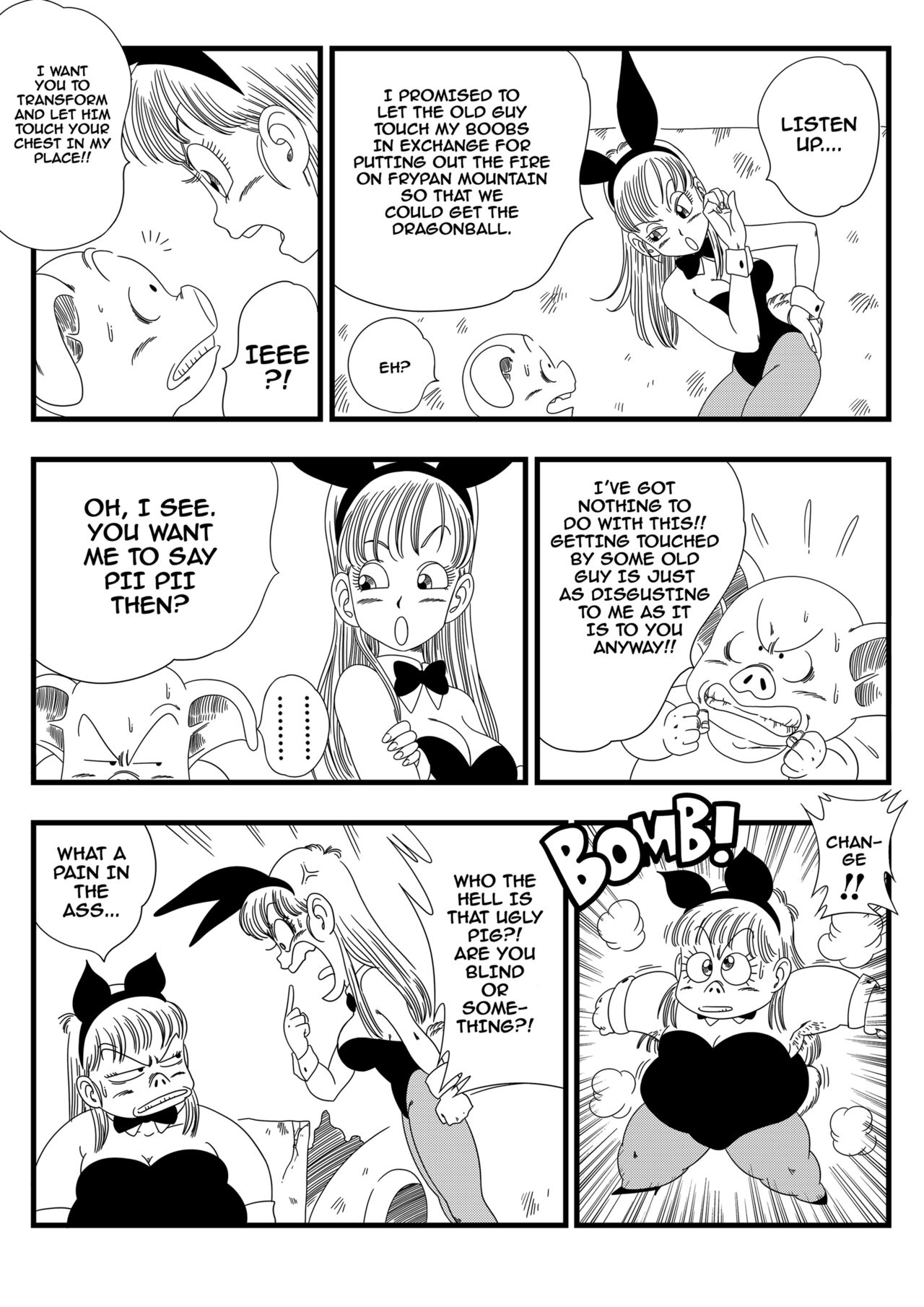 [Yamamoto] Bunny Girl Transformation! (Dragon Ball) [English] imagen número 4