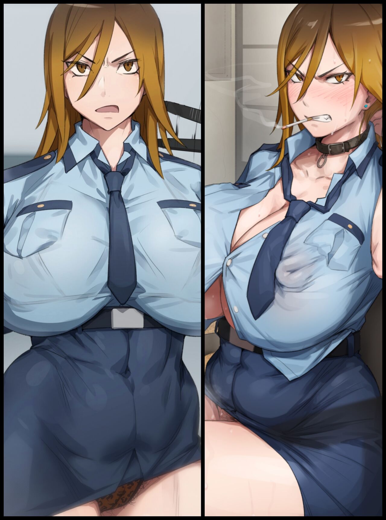 [Kunaboto] Gal Keisatsukan Makiko (uncensored) 画像番号 1