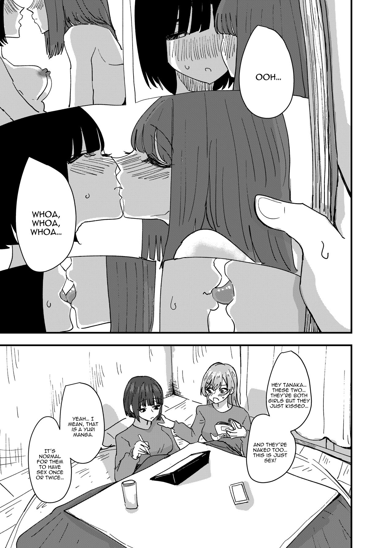 [Aweida] Daigaku no Senpai to Nori de Kiss Shitetara Sono Hi no Uchi ni Issen Koechatta Hanashi | A Story About  Kissing A College Senior And Crossing The Line In The Same Day [English] [IXIA WORKS] 图片编号 3