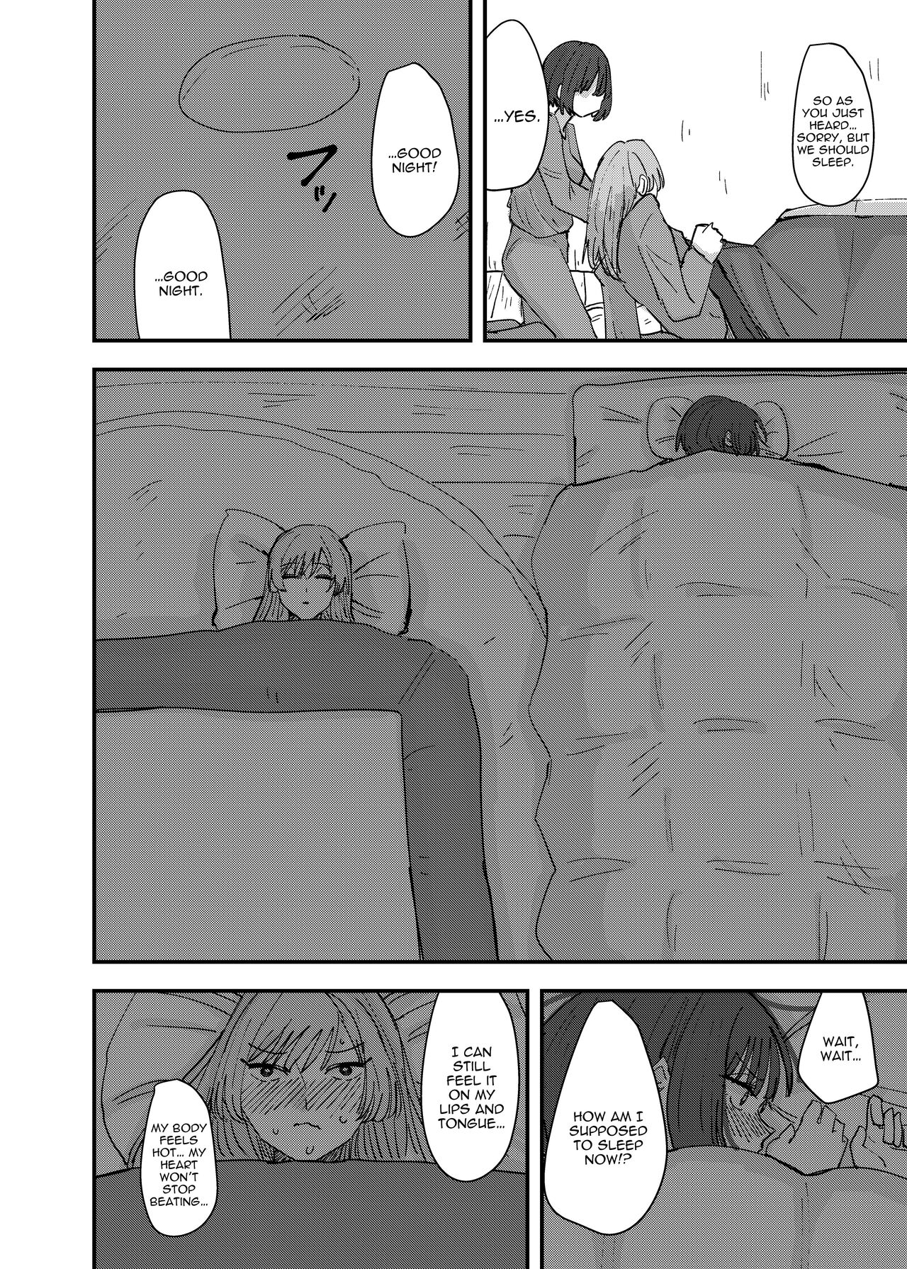 [Aweida] Daigaku no Senpai to Nori de Kiss Shitetara Sono Hi no Uchi ni Issen Koechatta Hanashi | A Story About  Kissing A College Senior And Crossing The Line In The Same Day [English] [IXIA WORKS] 图片编号 18