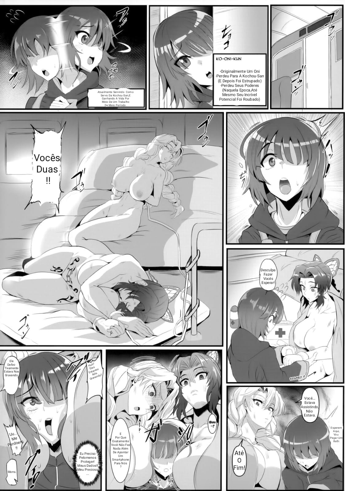 (GW Chou Doujinsai) [TOPGUN (Puripuri JET)] Gokuraku Chou Nino Kata (Kimetsu no Yaiba) [Portuguese-BR] [Leon] 图片编号 30