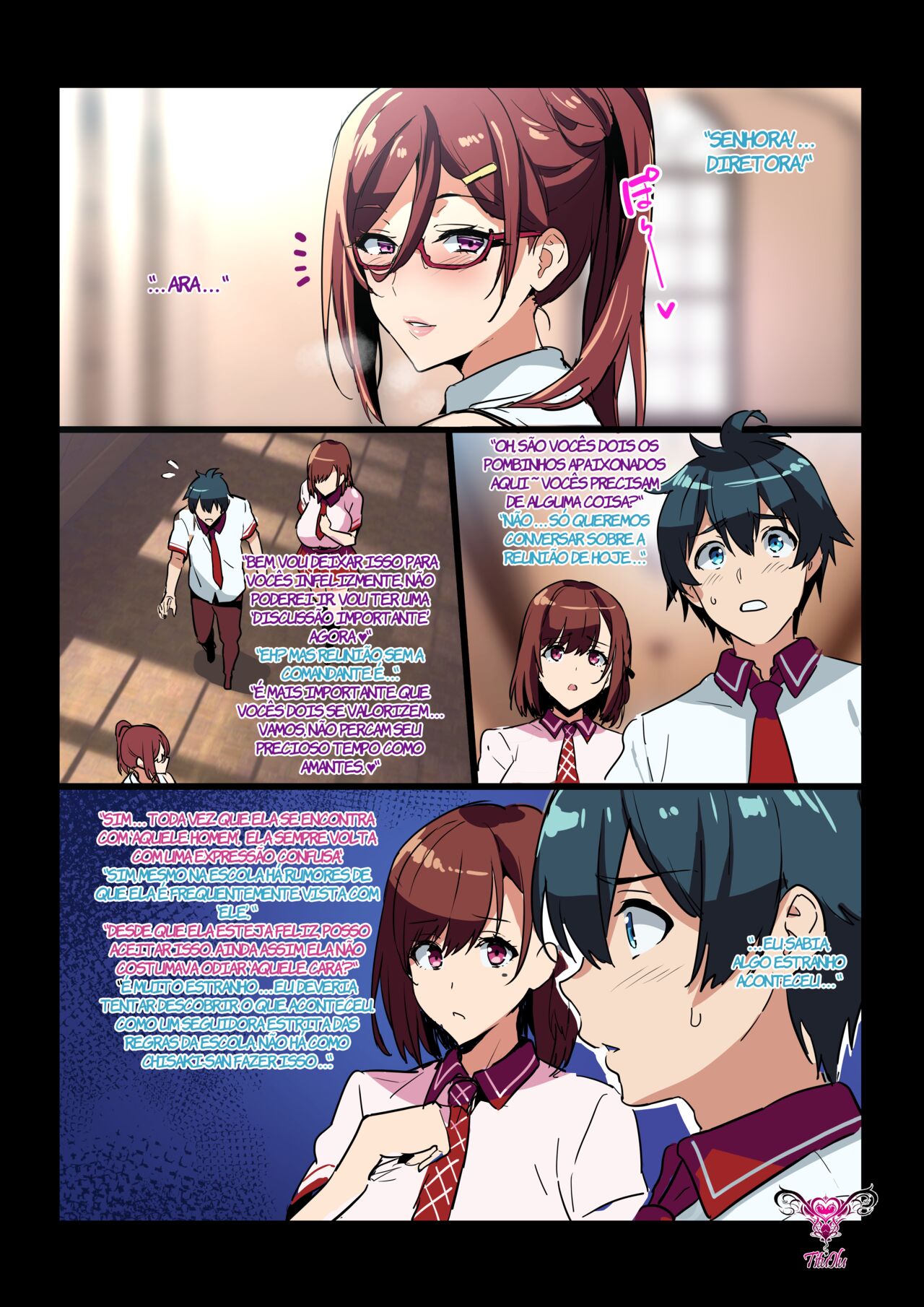 [Takeda Hiromitsu] Sentai Shireikan Maman IF Story (SS-tsuki Rough Illust) [Portuguese-BR] image number 1