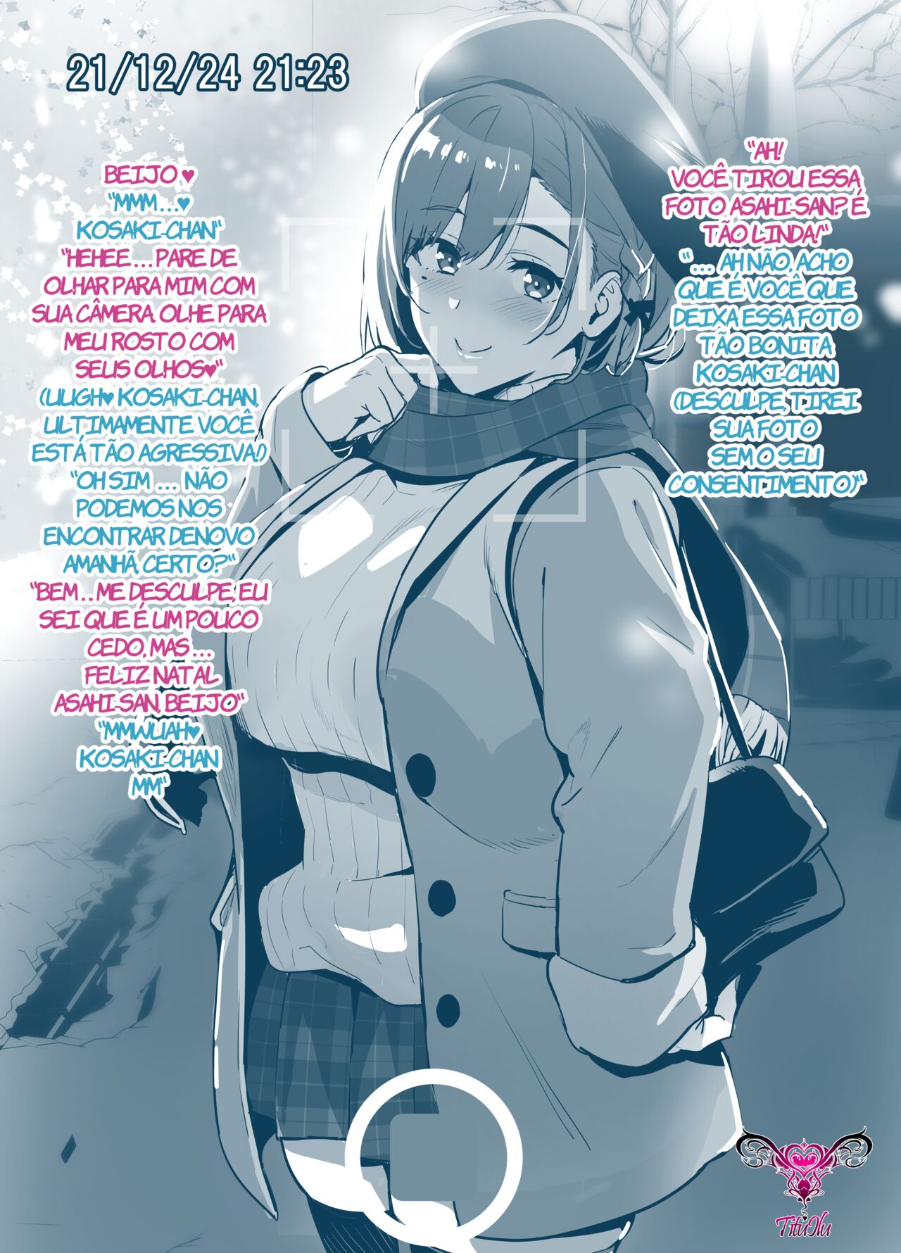 [Takeda hiromitsu] Sentai Pink (shinsaku) no kurisumasu no sugoshikata (IF) 图片编号 1