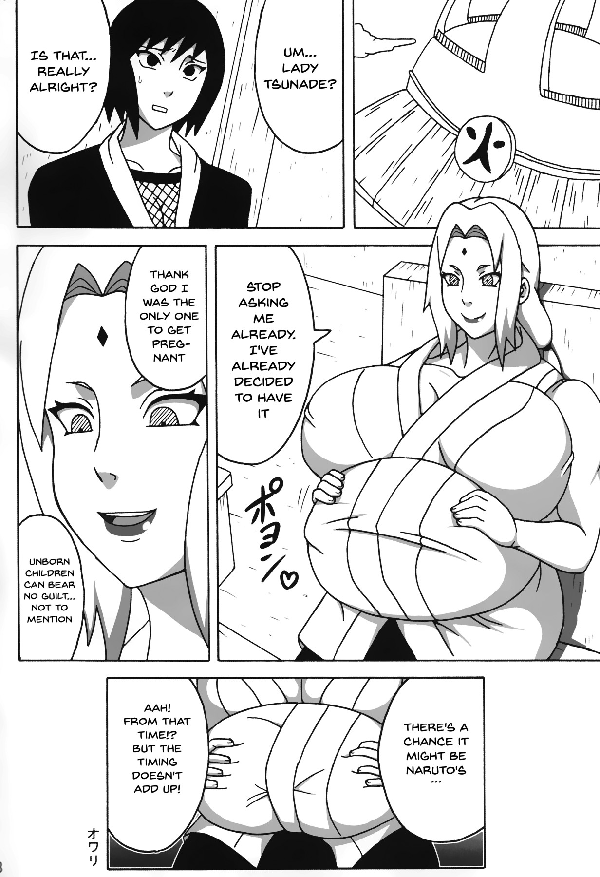 (C95) [Naruho-dou (Naruhodo)] Tsunade no In Kangoku Stars | Tsunade's Lewd Prison Stars (Naruto) [English] {Doujins.com} numero di immagine  39