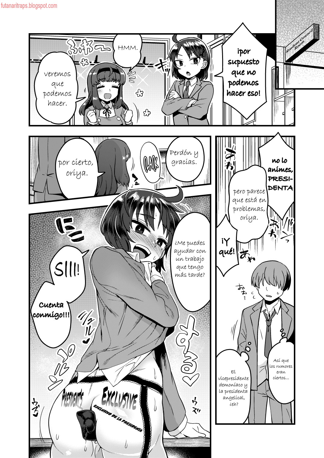 [Odenden (Kotori Yuuya)] Fukukaichou ga Kaichou no Kanojo ni Naru made [Spanish] numero di immagine  31