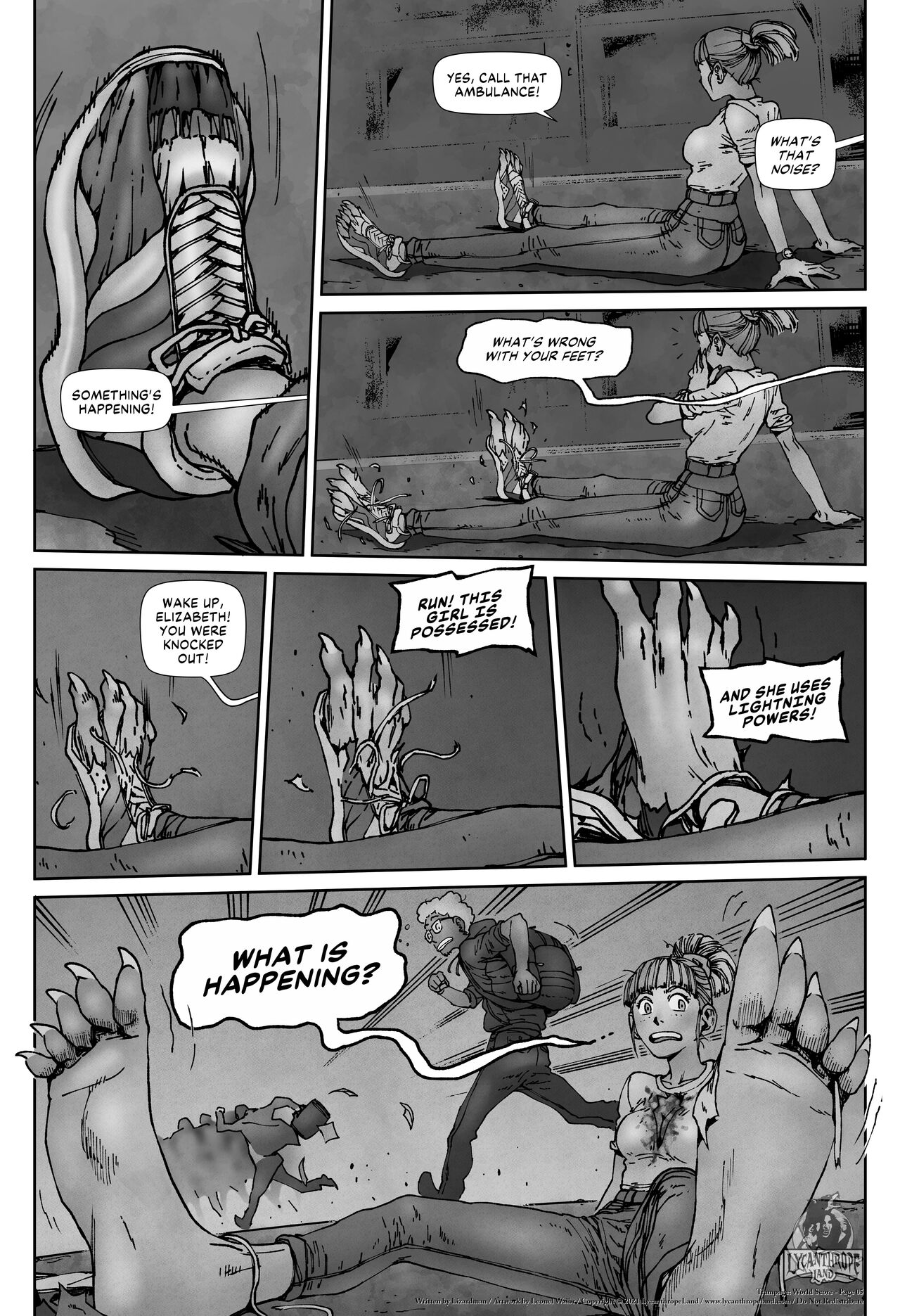 Trampage: World Score - BW image number 5