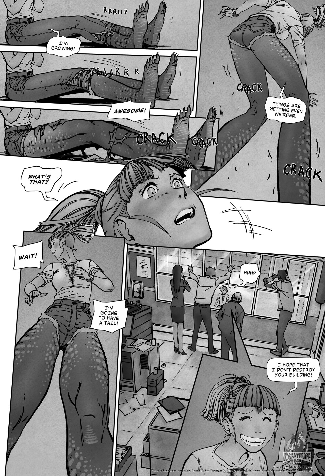 Trampage: World Score - BW image number 7