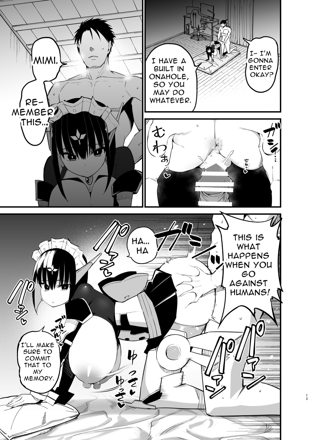 [Aohimo Familia (Chilt)] AI ni Shigoto o Torareta Mangaka, Seieki mo Torareru. | Manga Artist Lost Not Only His Job To AI, But Also His Semen [English] [Digital] Bildnummer 12