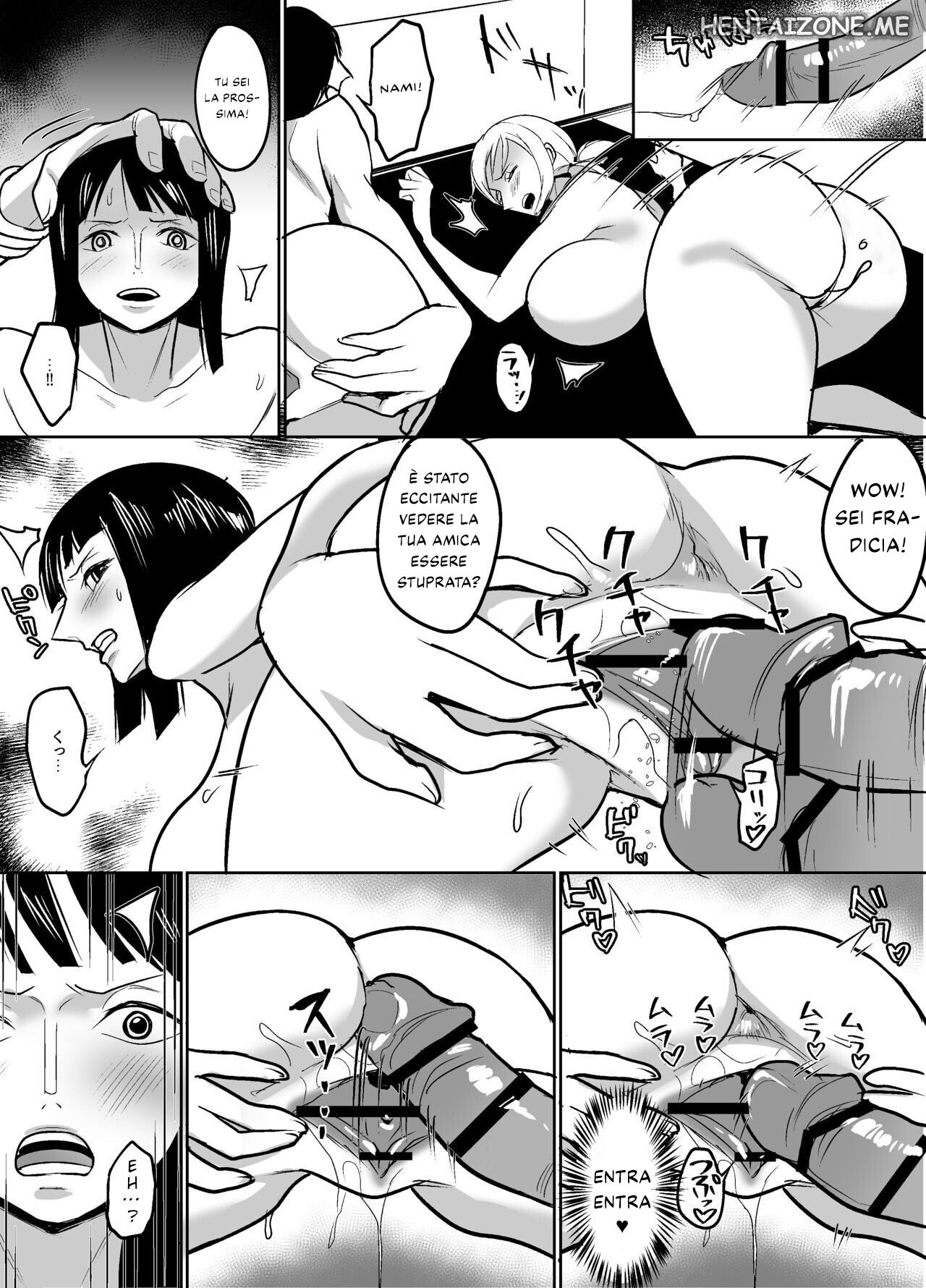 [REM9 (Hamiltan)] Sorajima Hen | Nami e Robin al Servizio di Ener (One Piece) [Italian] image number 10