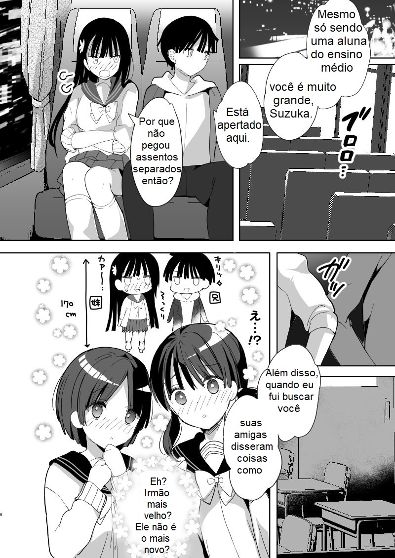 [Hitsujimama (Hitsuji Takako)] Kanbotsu-chan mo Dashitai.~ Imouto no Shonyuu ~ [Digital] [Portuguese - BR] изображение № 4