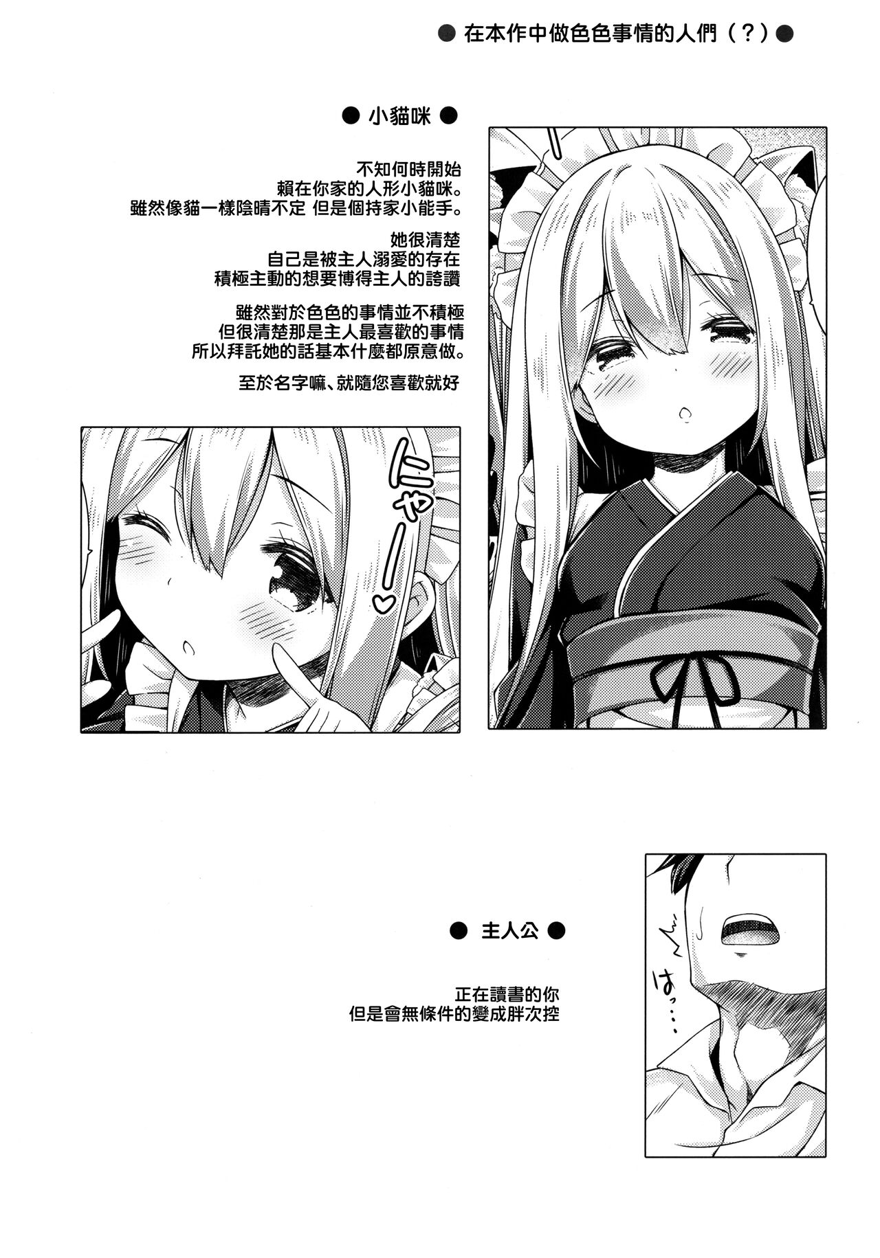 (Mega Akihabara Doujinsai 3) [Botugo (RYO)] Anata no Neko-chan Maid. [Chinese] [一匙咖啡豆汉化组] image number 4