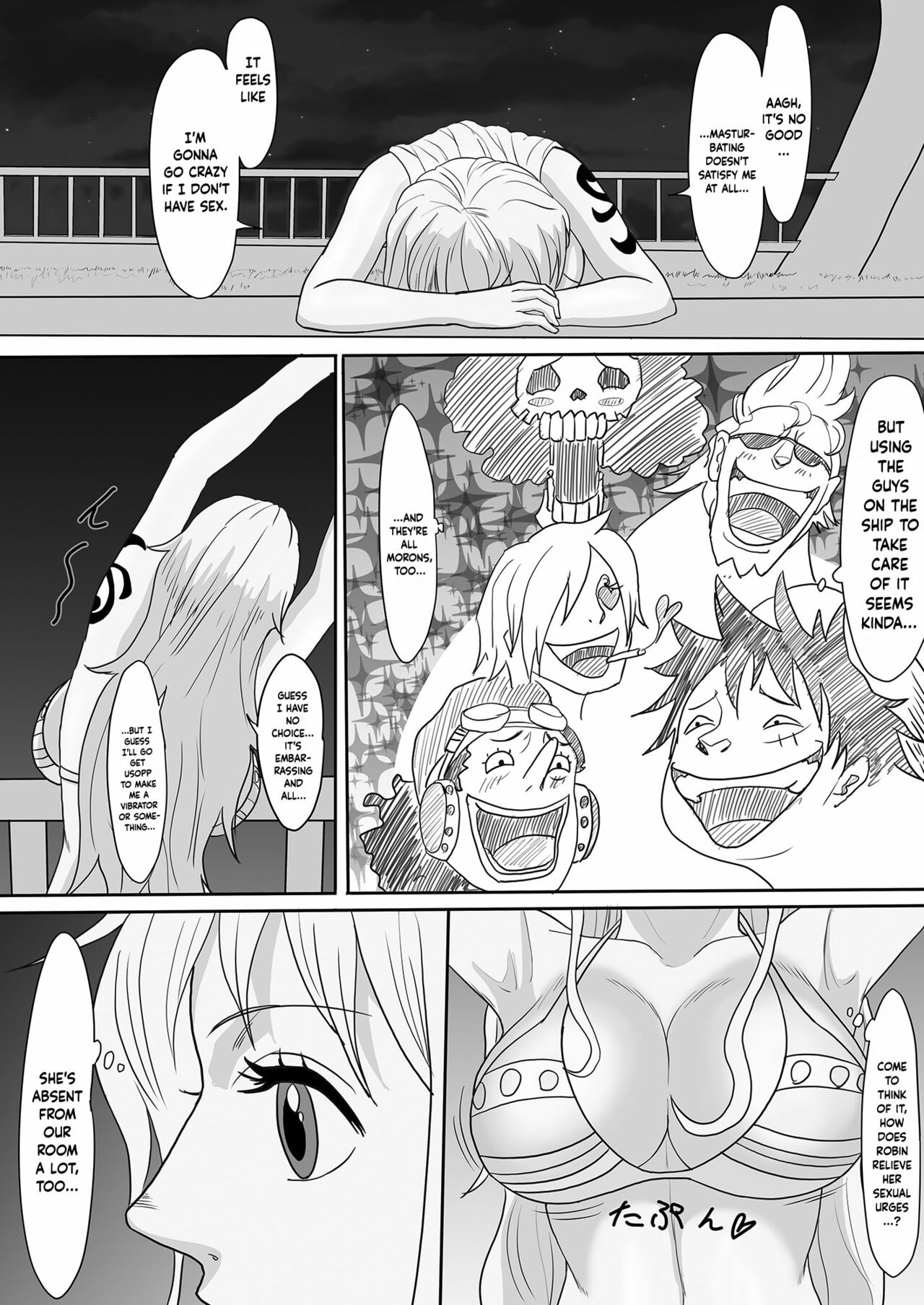 [Iwao] Nami to Chopper ga Sex Shimakuru Hon | A Book About Nami and Chopper's Sex Spree (One Piece) [English] {Doujins.com} image number 3