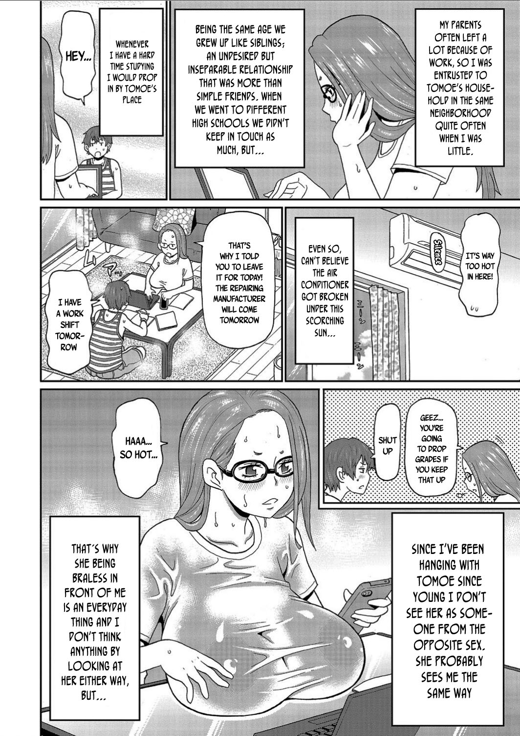 [John K. Pe-ta] Manatsu no Mushi Megane | Getting Steamy With a Glasses Wearing Big Breasted Woman In The Middle of Summer (Men's Gold 2021-01) [English] {Doujins.com} [Digital] 画像番号 2