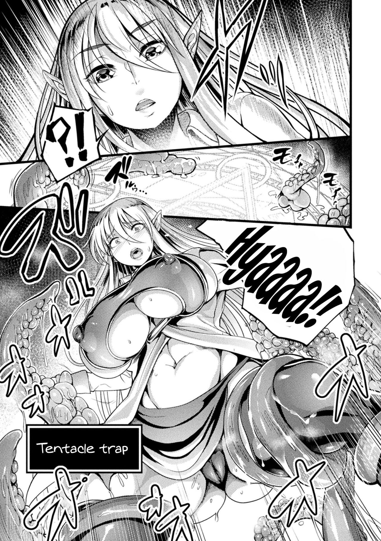[Ikemen Teikoku (Remu)] Ero Trap Dungeon! Elf kari no Shokushuana Ep.1 | Lewd Trap Dungeon! The Elf Hunting Tentacle Hole Ep.1 [English] {Doujins.com} image number 5