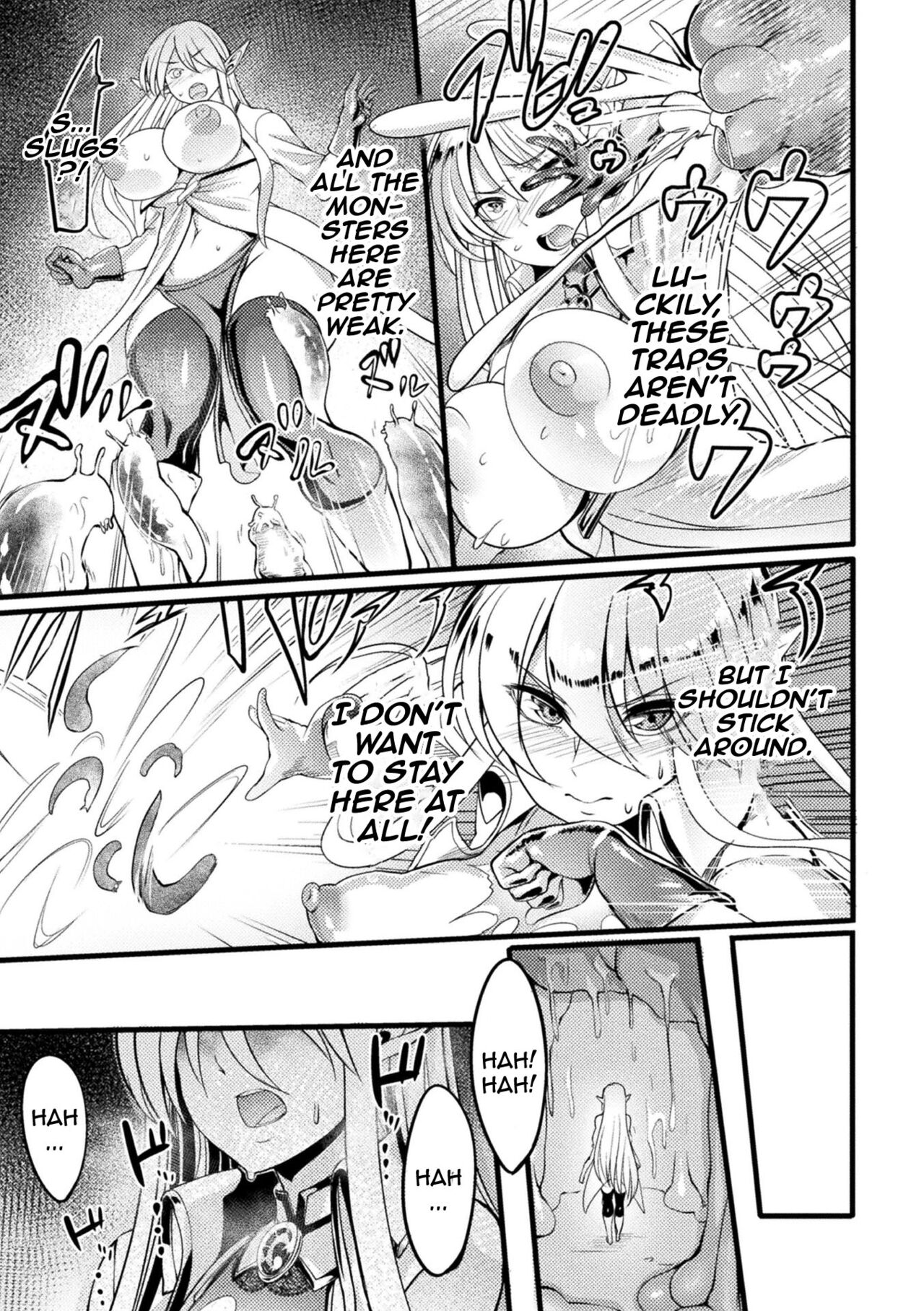 [Ikemen Teikoku (Remu)] Ero Trap Dungeon! Elf kari no Shokushuana Ep.1 | Lewd Trap Dungeon! The Elf Hunting Tentacle Hole Ep.1 [English] {Doujins.com} image number 15