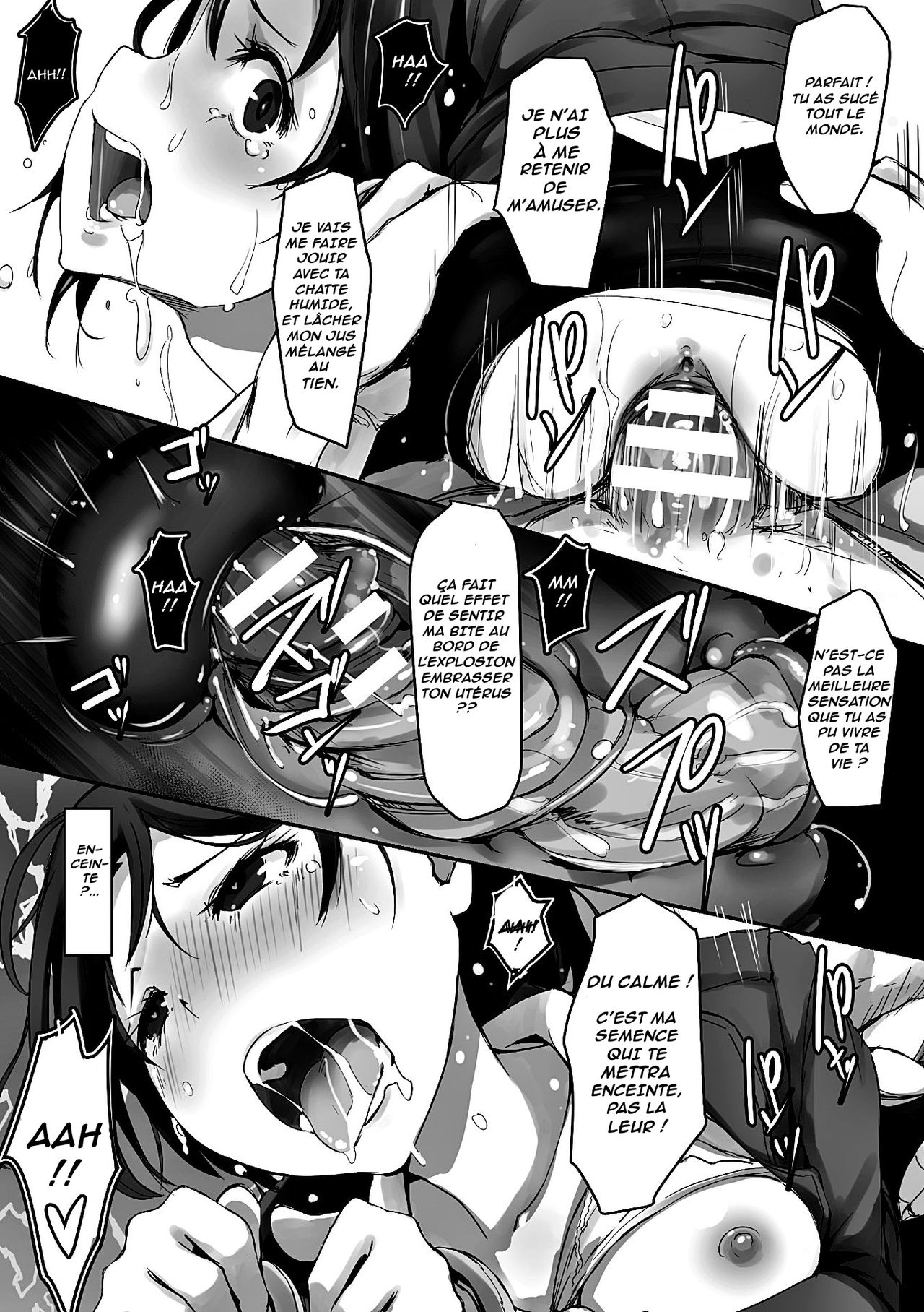 [Arakure] Prison Rape (2D Comic Magazine Keimusho de Aegu Onna-tachi Vol. 1) [French] [Digital] image number 19