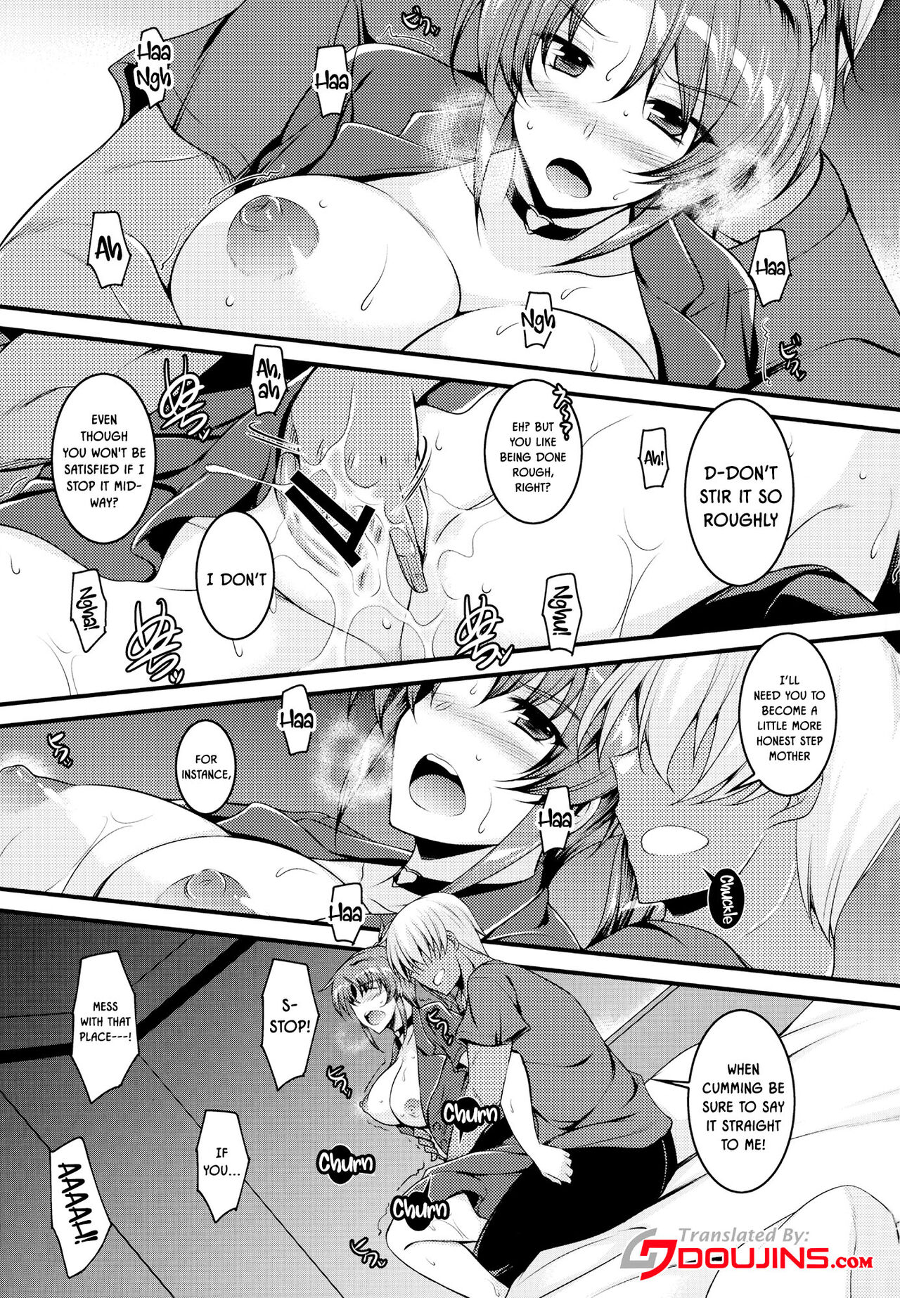 (SC2020 Summer) [ELHEART'S (Ibuki Pon)] Kano Mama Iziri. | Messing Around With My Girlfriend's Mom [English] {Doujins.com} image number 2