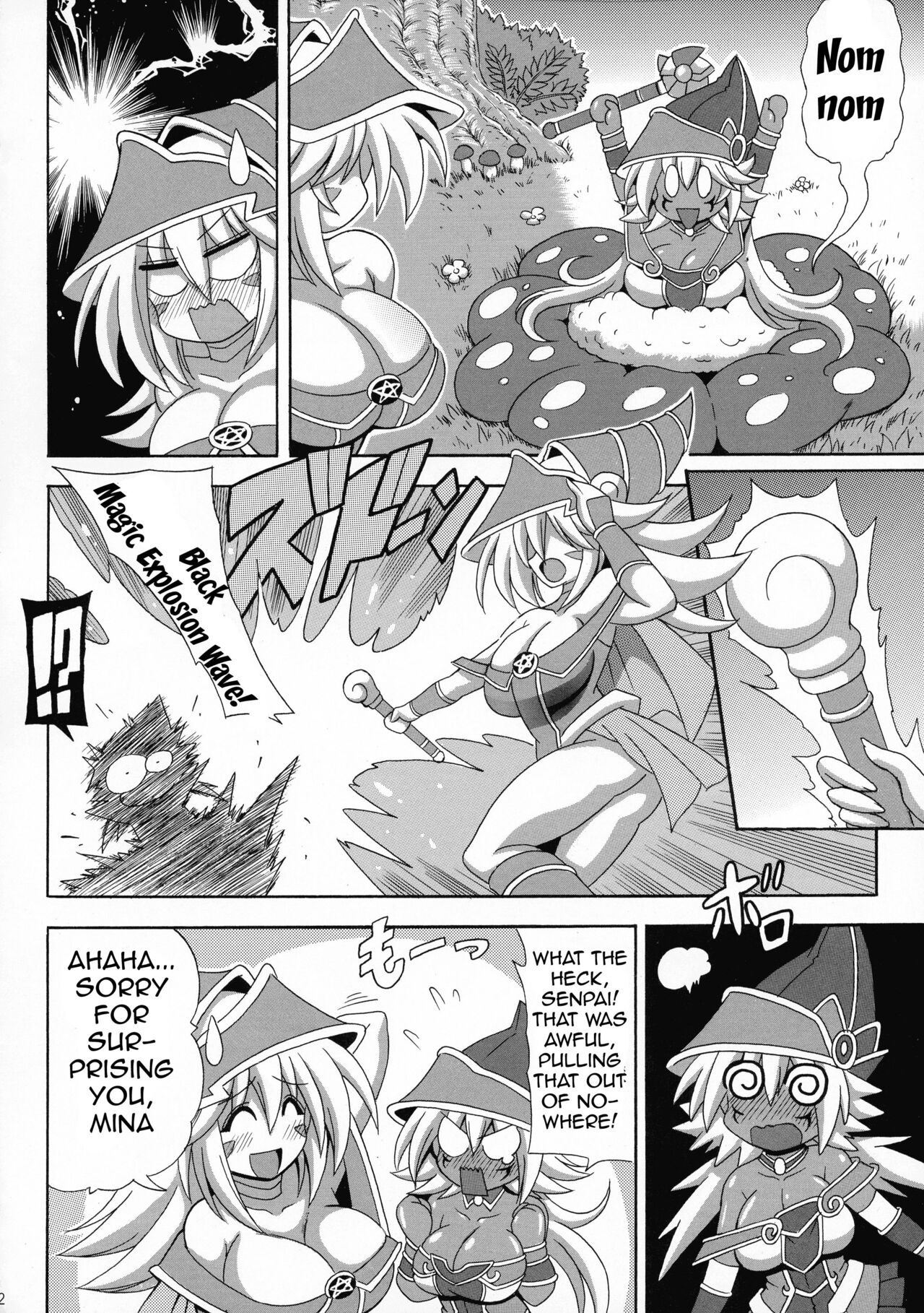 [Leaz Koubou (Oujano Kaze)] Kowaku no Mori no Ero Trap | The Lewd Traps of The Traptrix Forest (Yu-Gi-Oh!) [English] {Doujins.com} изображение № 4