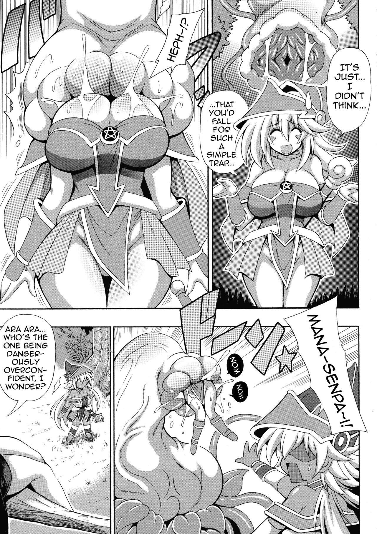 [Leaz Koubou (Oujano Kaze)] Kowaku no Mori no Ero Trap | The Lewd Traps of The Traptrix Forest (Yu-Gi-Oh!) [English] {Doujins.com} изображение № 5