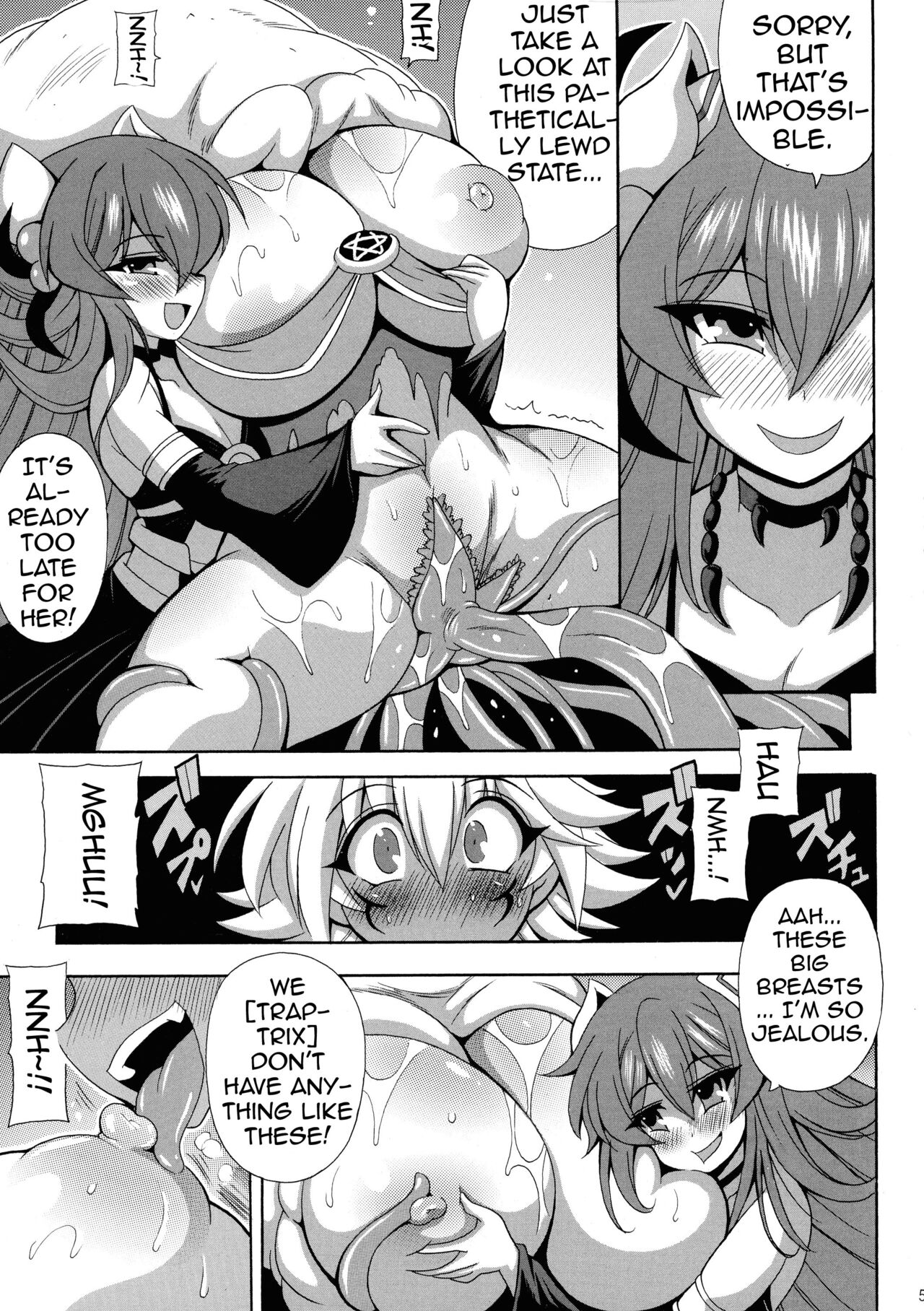 [Leaz Koubou (Oujano Kaze)] Kowaku no Mori no Ero Trap | The Lewd Traps of The Traptrix Forest (Yu-Gi-Oh!) [English] {Doujins.com} изображение № 7