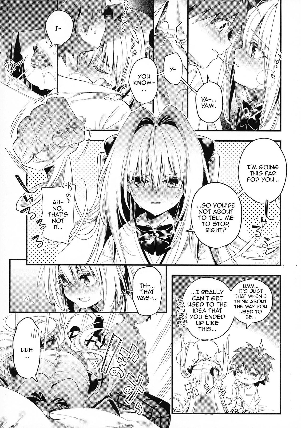 [Ringo no Naru Ki (Kise Itsuki)] Hajimete Namae de. | Call Me By My Name For The First Time (To LOVE-Ru) [English] {Doujins.com} [Digital] изображение № 10