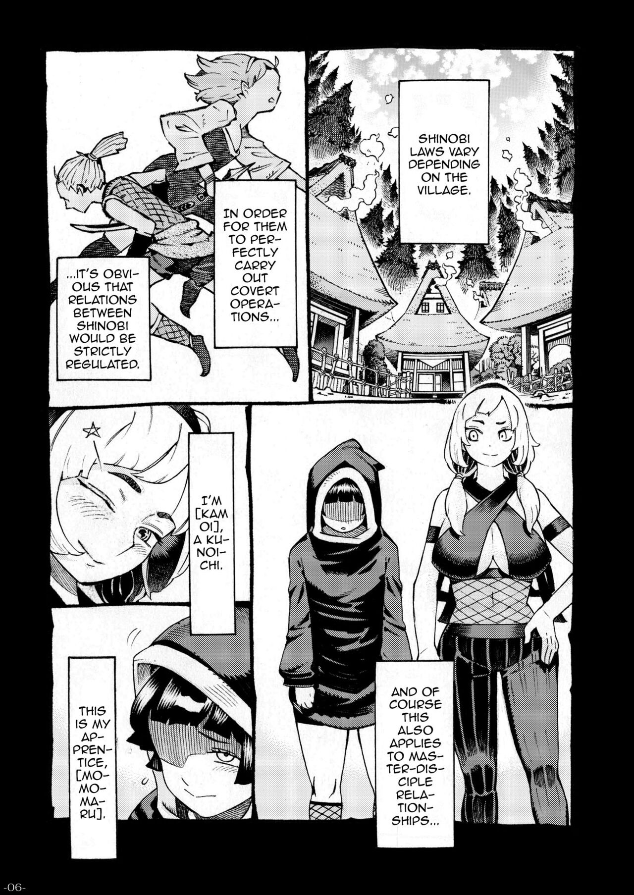 [Naivta (Nishi Yoshiyuki)] Kunoichi wa Deshi to Oshinobi de | A Kunoichi Sneaks Up On Her Disciple [English] {Doujins.com} [Digital] 이미지 번호 5