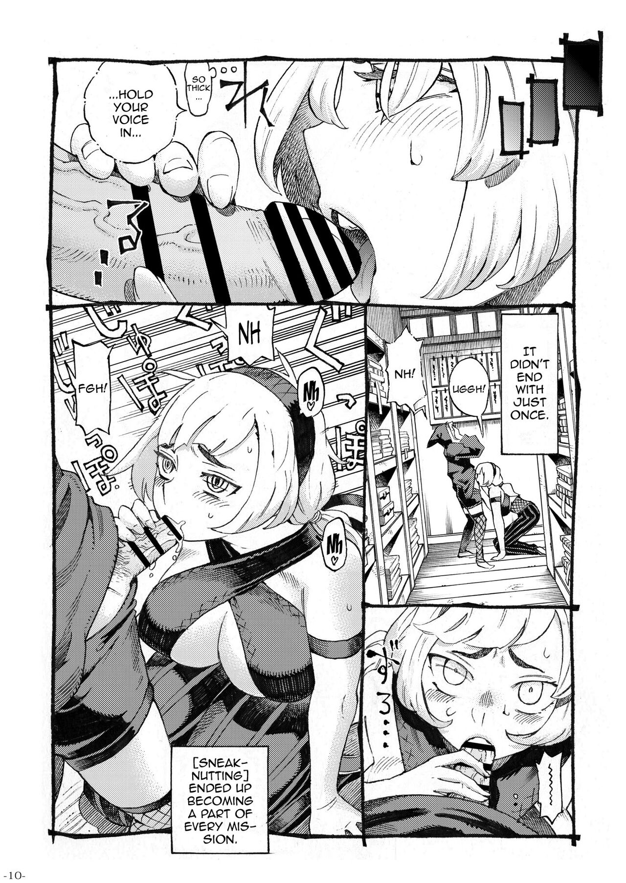 [Naivta (Nishi Yoshiyuki)] Kunoichi wa Deshi to Oshinobi de | A Kunoichi Sneaks Up On Her Disciple [English] {Doujins.com} [Digital] 이미지 번호 9