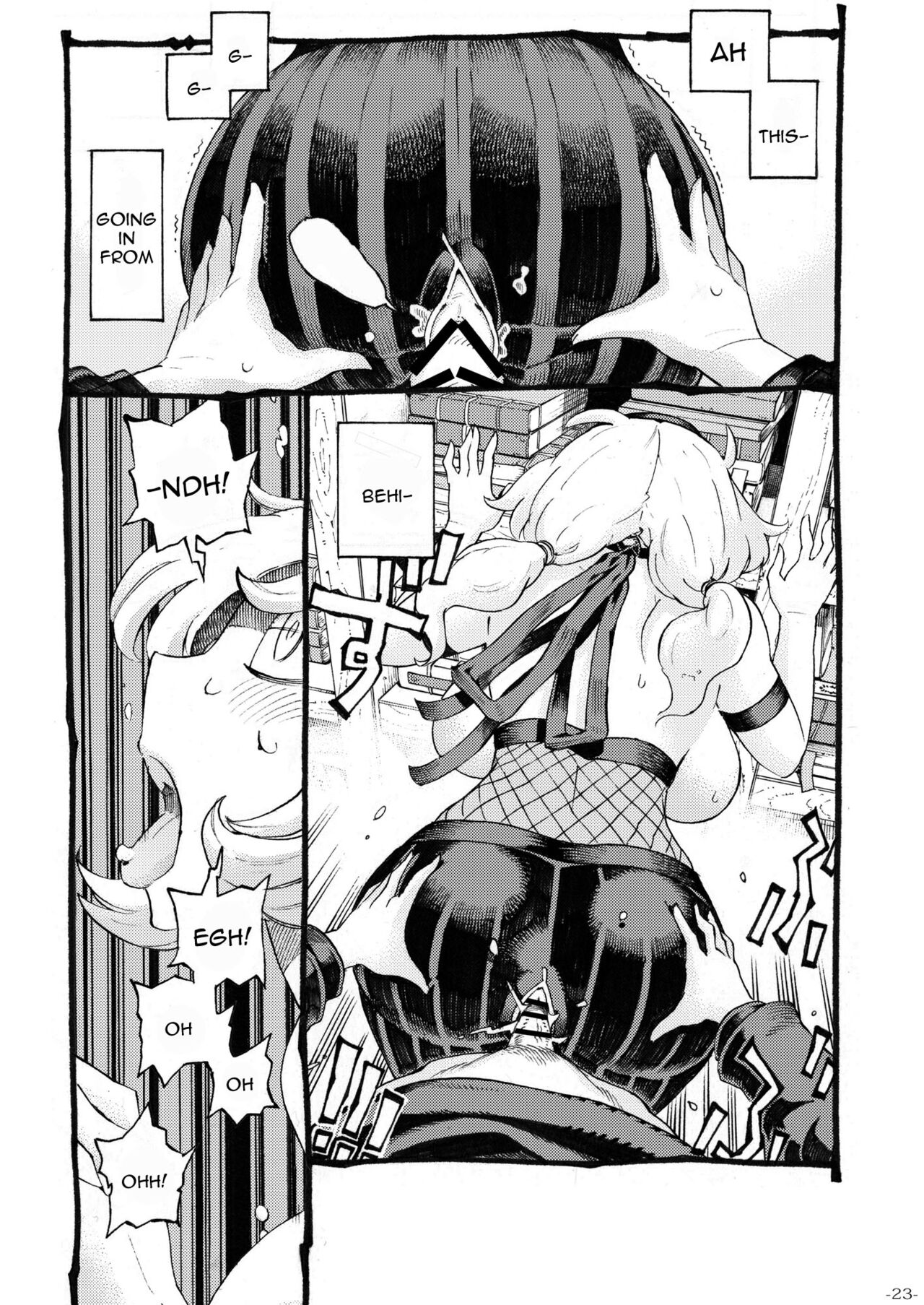 [Naivta (Nishi Yoshiyuki)] Kunoichi wa Deshi to Oshinobi de | A Kunoichi Sneaks Up On Her Disciple [English] {Doujins.com} [Digital] 이미지 번호 22