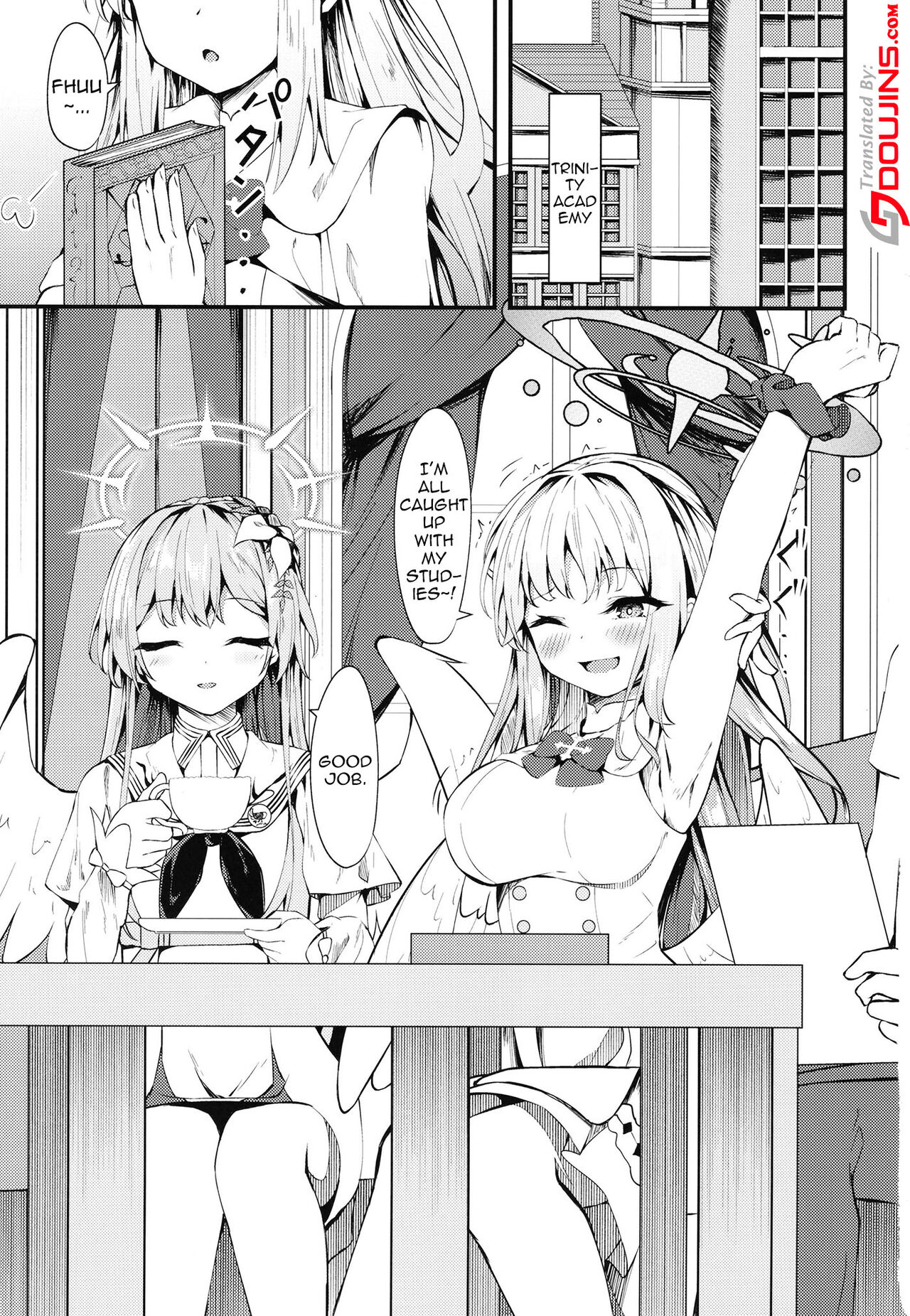 (C101) [Tsukuten (Madoka Tsukumo)] Watashi no Ouji-sama | My Prince (Blue Archive) [English] {Doujins.com} 2eme image