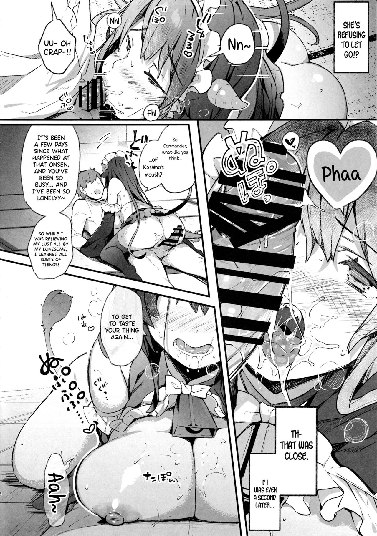 (C101) [mocha*2popcorn (Kibii Mocha)] Maid Kashino-chan to Hatsujou Ecchi | Lewd Sex With Maid Kashino-chan (Azur Lane) [English] {Doujins.com} imagen número 7