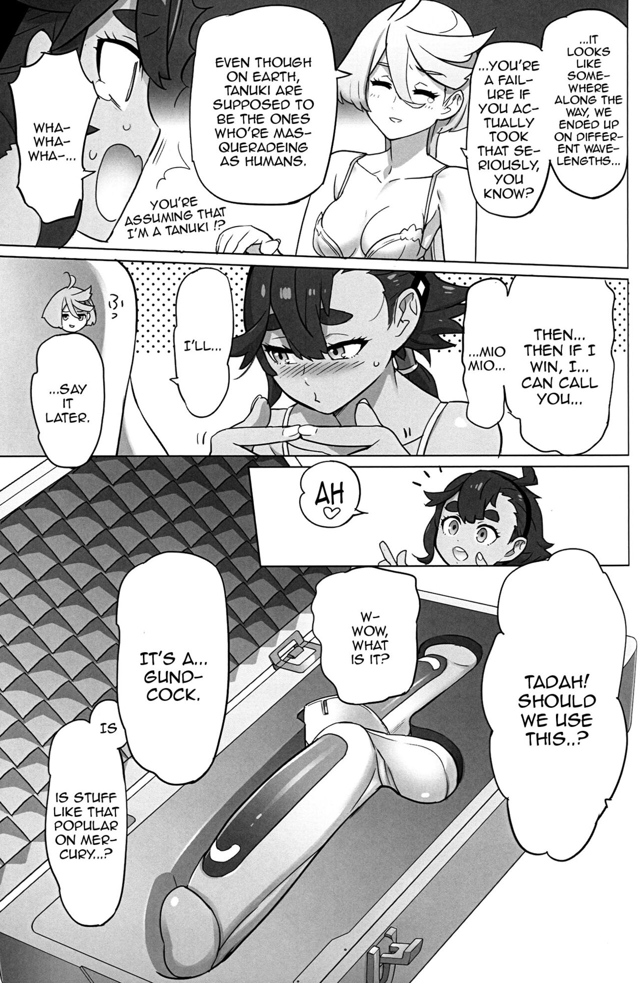 (C101) [Digital Accel Works (INAZUMA)] NIGHTDUEL! (Gundam The Witch from Mercury) [English] {Doujins.com} image number 4