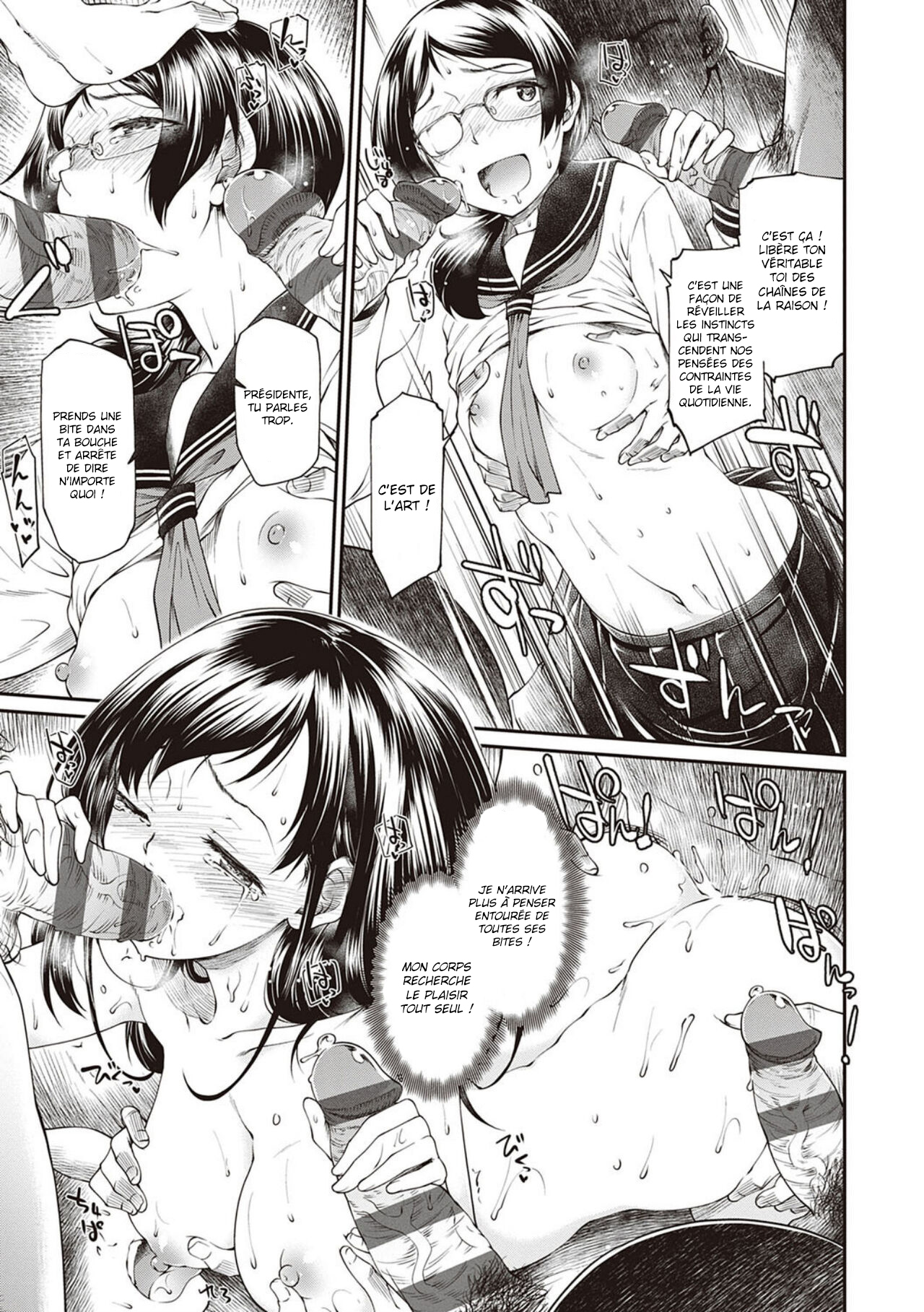 [Hisakawa Tinn] Kono Bijutsubu ni wa Mondai ga Aru Rashii | Le club d'art a un problème (COMIC ExE 20) [French] [O-S] [Digital] 이미지 번호 15