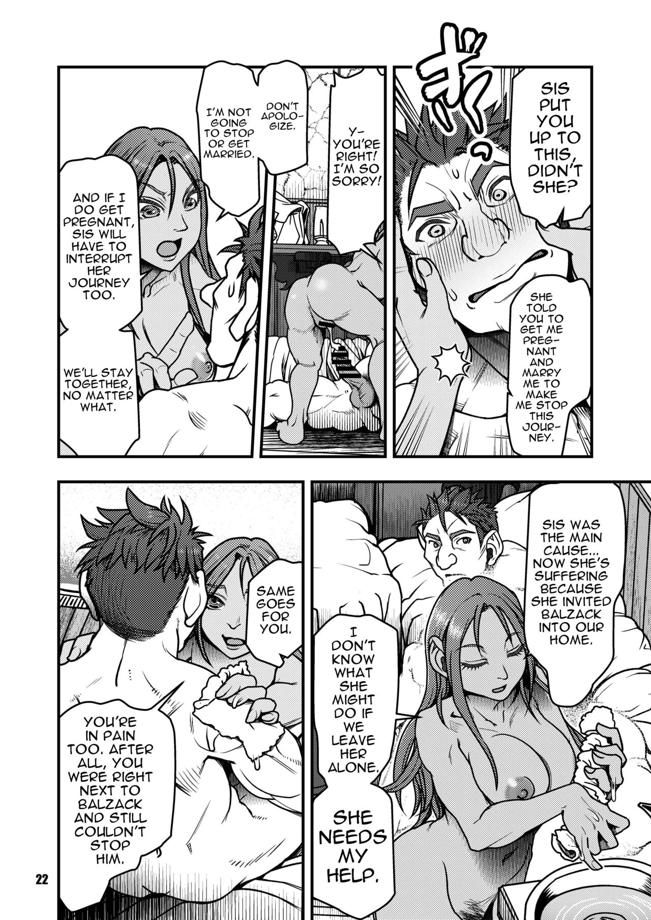 [FANGS (Harunaga Makito)] Genkyou ~Cabecilla~ 4 | Ringleader ~Cabecilla~ 4 (Dragon Quest IV) [English] {Doujins.com} [Digital] image number 21