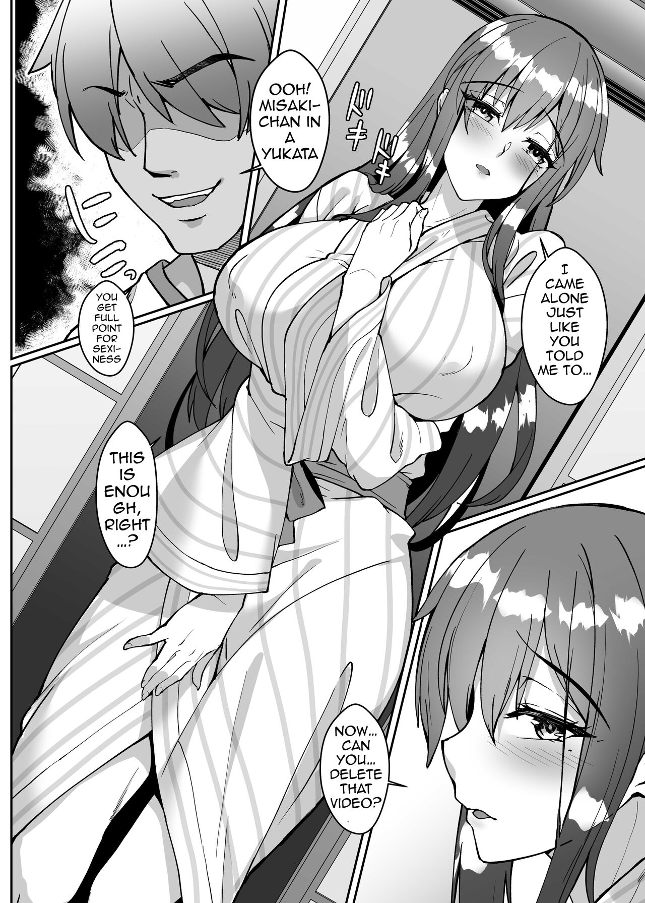 [Kuma no Ana (Shirokuma A)] Netorare Miboujin (?) Actress | Netorare Widow (?) Actress (Alice Gear Aegis) [English] {Doujins.com} numero di immagine  5