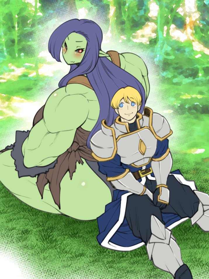 [Kyabosean] The Female Orc and Male Knight & Other Histories. {Hentaku!} image number 1