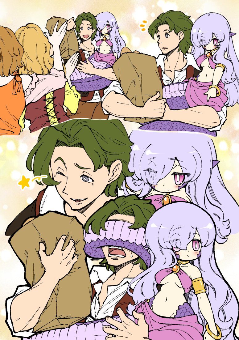 [Kyabosean] The Female Orc and Male Knight & Other Histories. {Hentaku!} image number 15