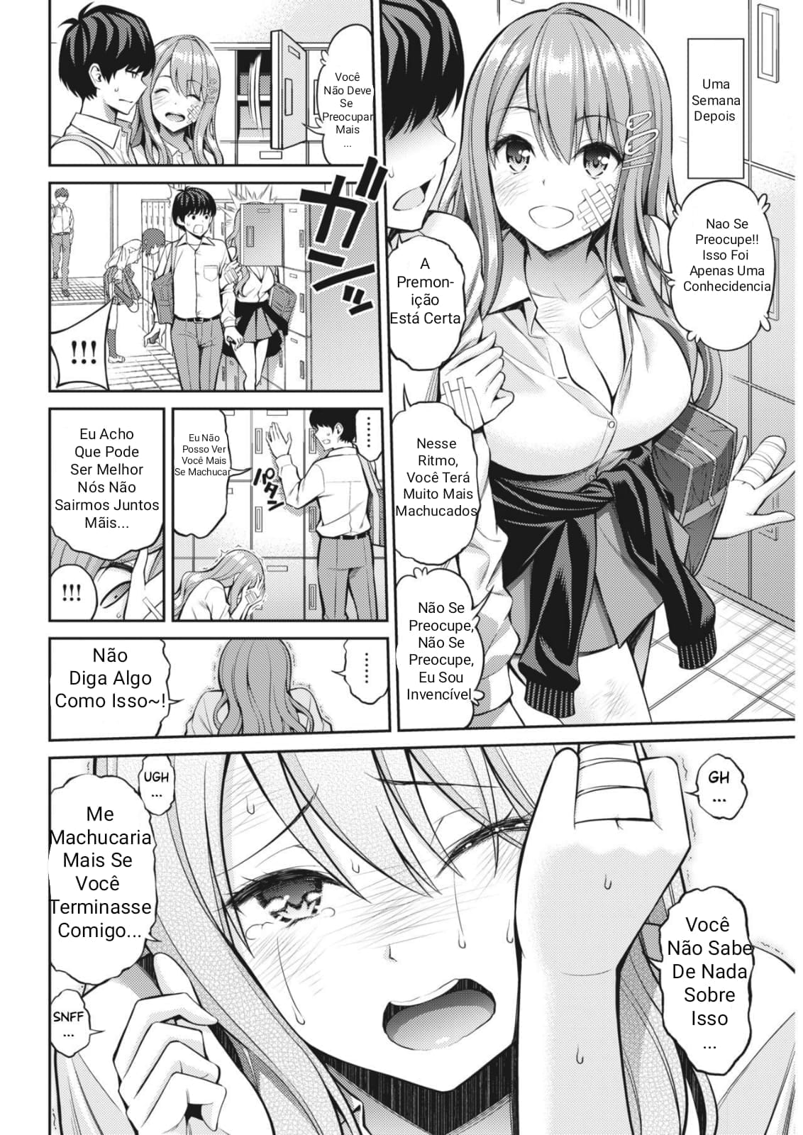 [Yahiro Pochi] Oblaat - Indirect kiss & sex & love | Indirect Kiss E Sex E Love (COMIC Kairakuten 2021-08) [Portuguese-BR] [Leon] [Digital] Bildnummer 4