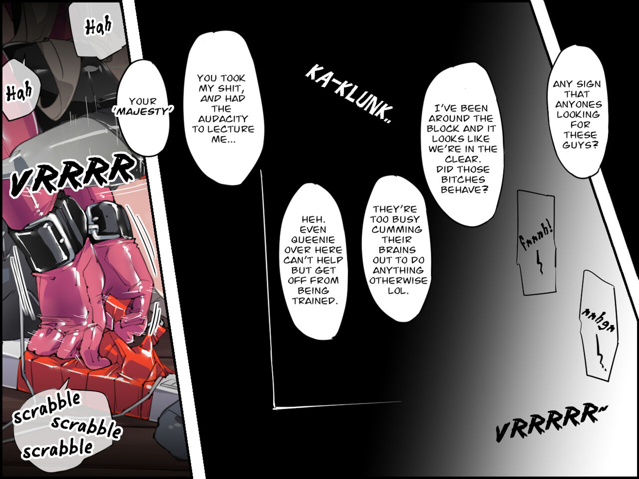 [ura_macoto] Pawning the Queen (SM Meeting, Mistress role reversal, Electric massager torture) [English] image number 10