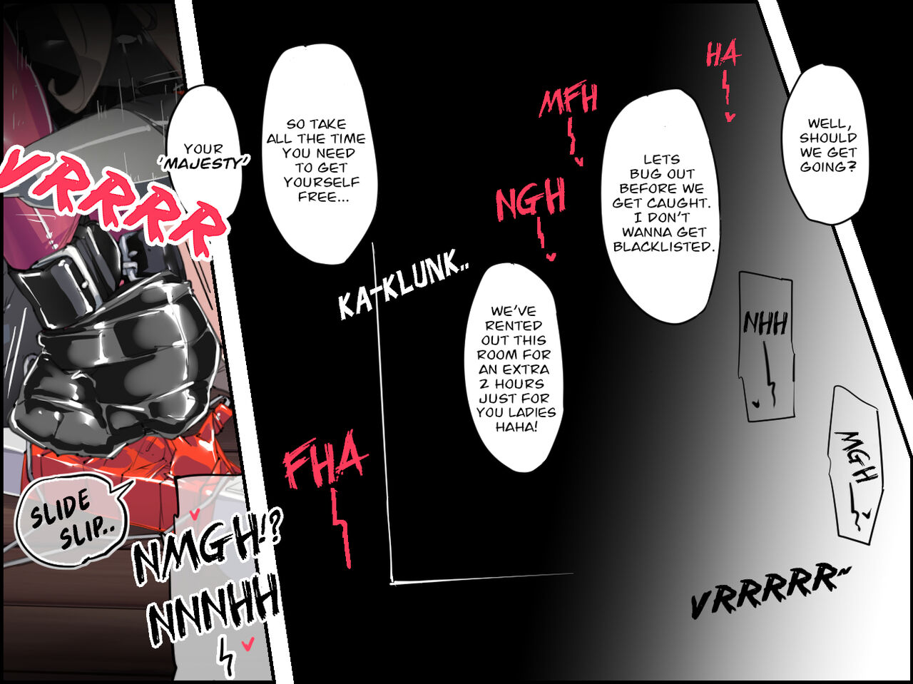 [ura_macoto] Pawning the Queen (SM Meeting, Mistress role reversal, Electric massager torture) [English] image number 16