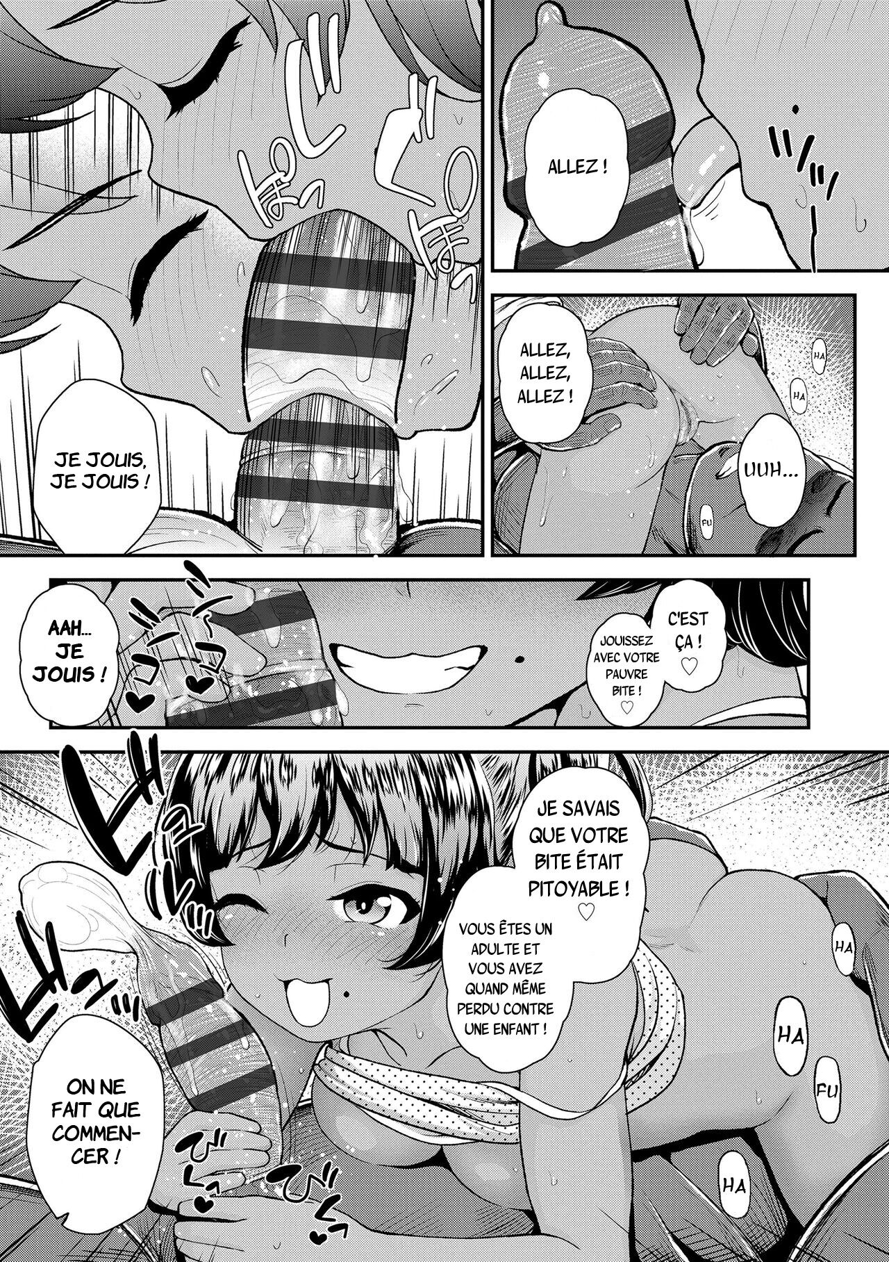 [Hikoma Hiroyuki] Bicchi na Mesugaki Tenkousei | Notre nouvelle élève transférée est une sale petite salope! (Gouin ni Kusogaki Mesuana Dochutte Mita (Wara) [French] [D] numero di immagine  11