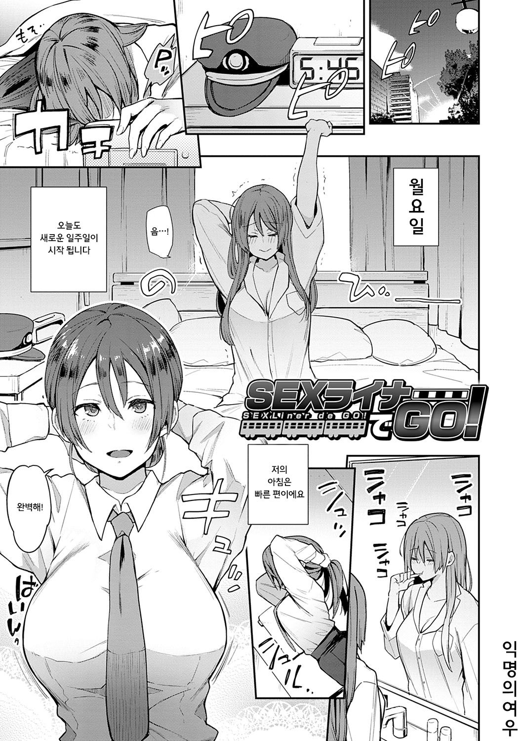 [Indo Curry] SEXLiner de GO! | SEX라이너로GO! (BITCH ONLY) [Korean] [익명의여우] [Digital] image number 1