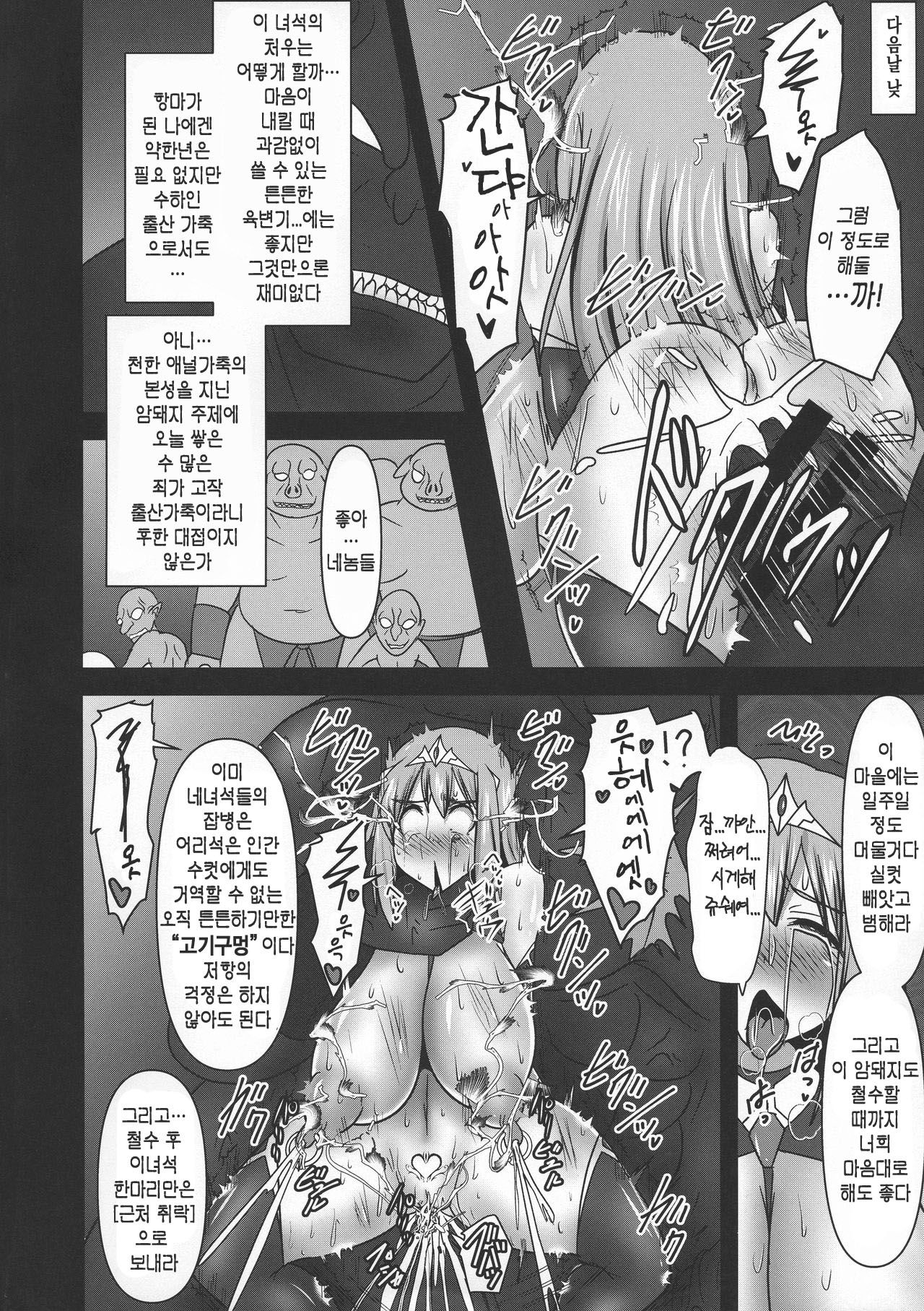 (C97) [FONETRASON (Ryutou)] Koujun Senhime Elsain VANQUISHED SHIELD 2 | 황순전희 엘세인 "부서져버린 사람들의 방패 2" [Korean] 28eme image