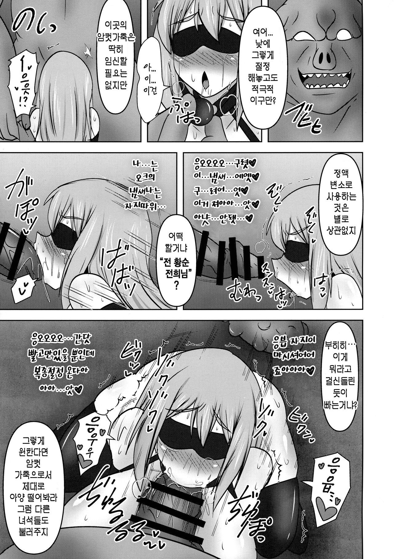 (COMIC1☆17) [FONETRASON (Ryutou)] Koujun Senhime Elsain VANQUISHED SHIELD 3 | 황순전희 엘세인 "부서져버린 사람들의 방패 3" [Korean] 19eme image