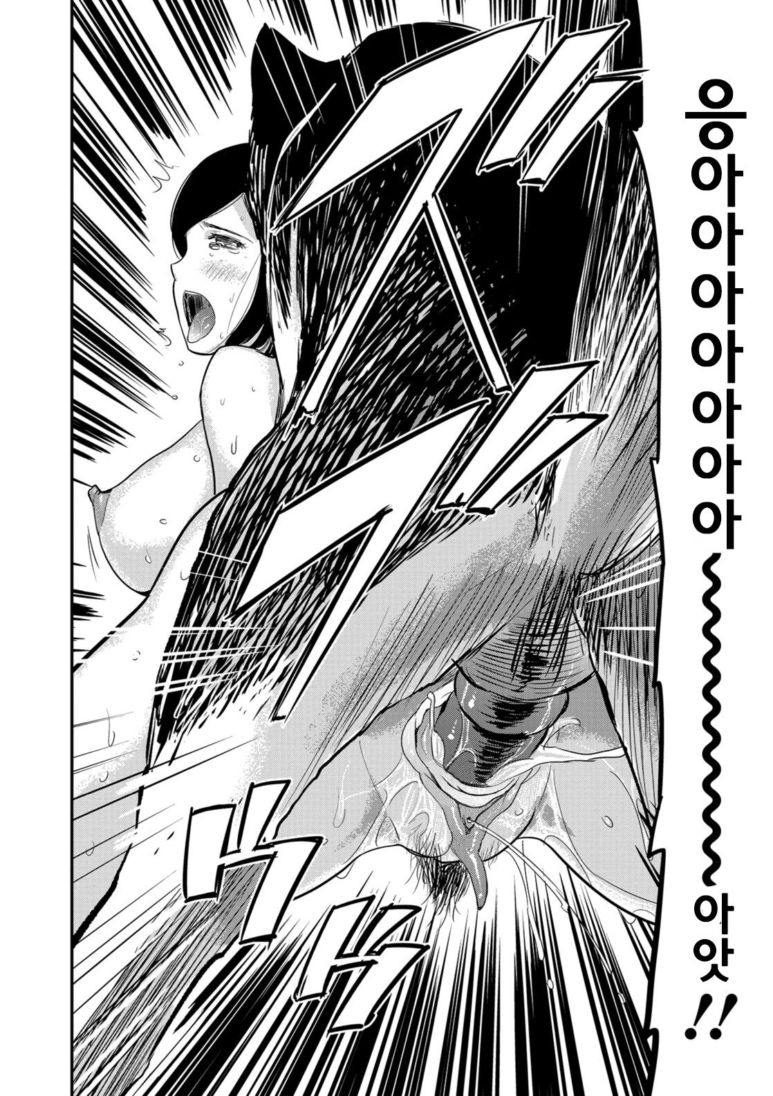 [Yamada Tahichi] Tsuma ga Inu ni Kawaru Toki -The Change of Human Being- | 아내가 암캐로 바뀔 때 (Kemono DIRECT 5) [Korean] [Decensored] [Digital] numero di immagine  14