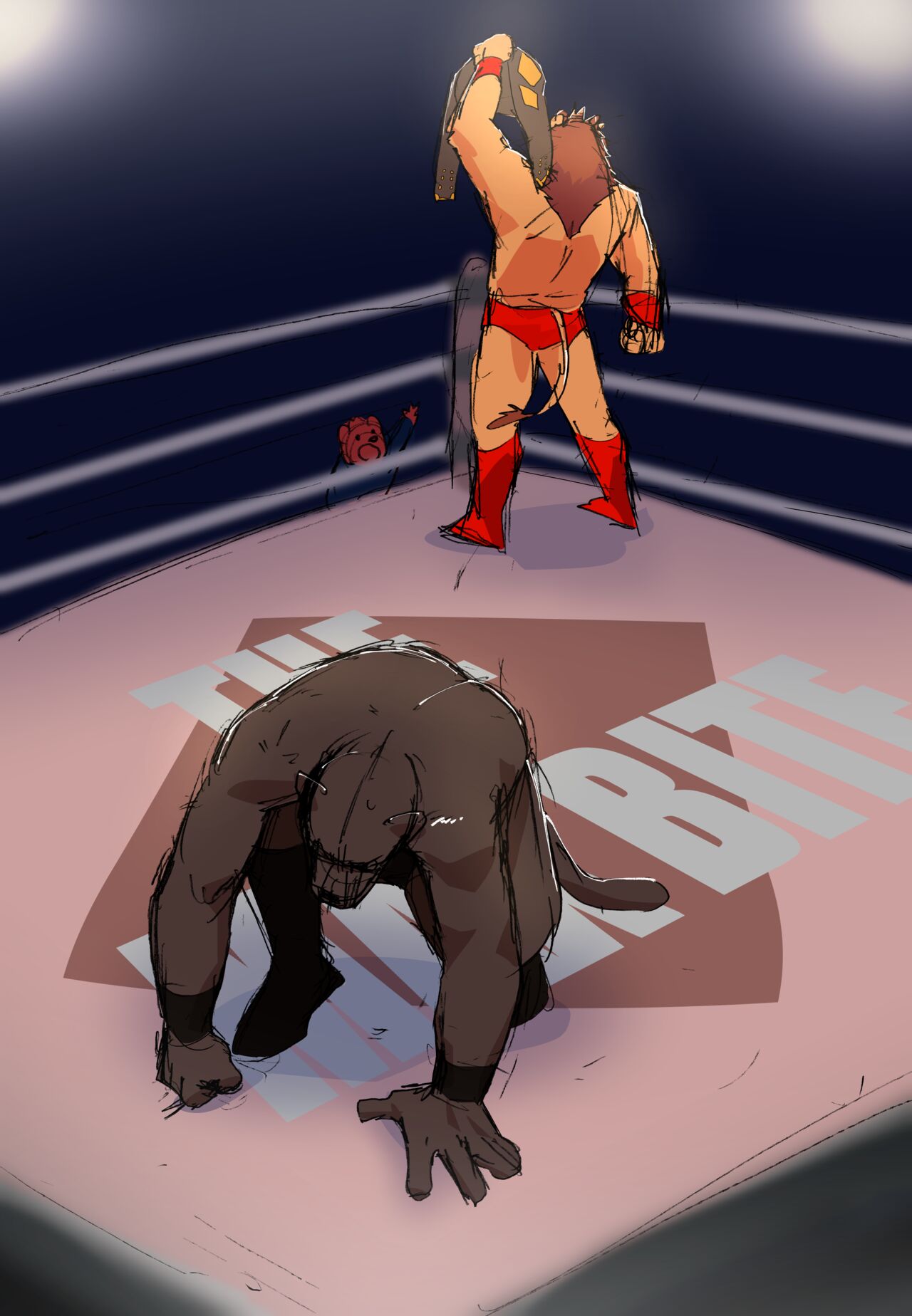 [Nomifuki] Bear Hug Battle (Vol. 1) - BlackSun's Story【夜狗个人汉化】 图片编号 6