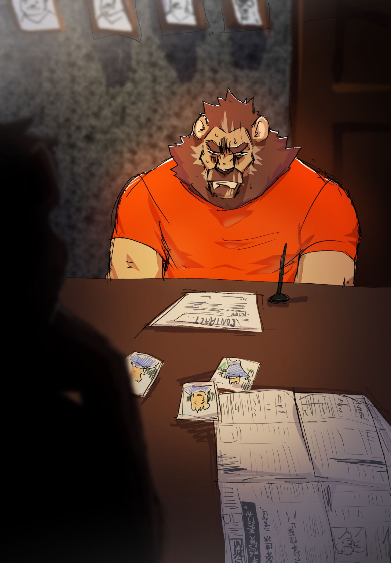 [Nomifuki] Bear Hug Battle (Vol. 1) - BlackSun's Story【夜狗个人汉化】 图片编号 8