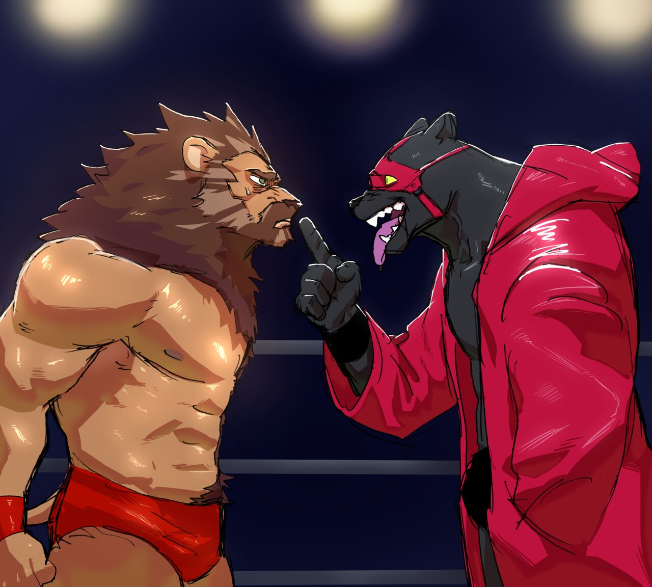 [Nomifuki] Bear Hug Battle (Vol. 1) - BlackSun's Story【夜狗个人汉化】 图片编号 9