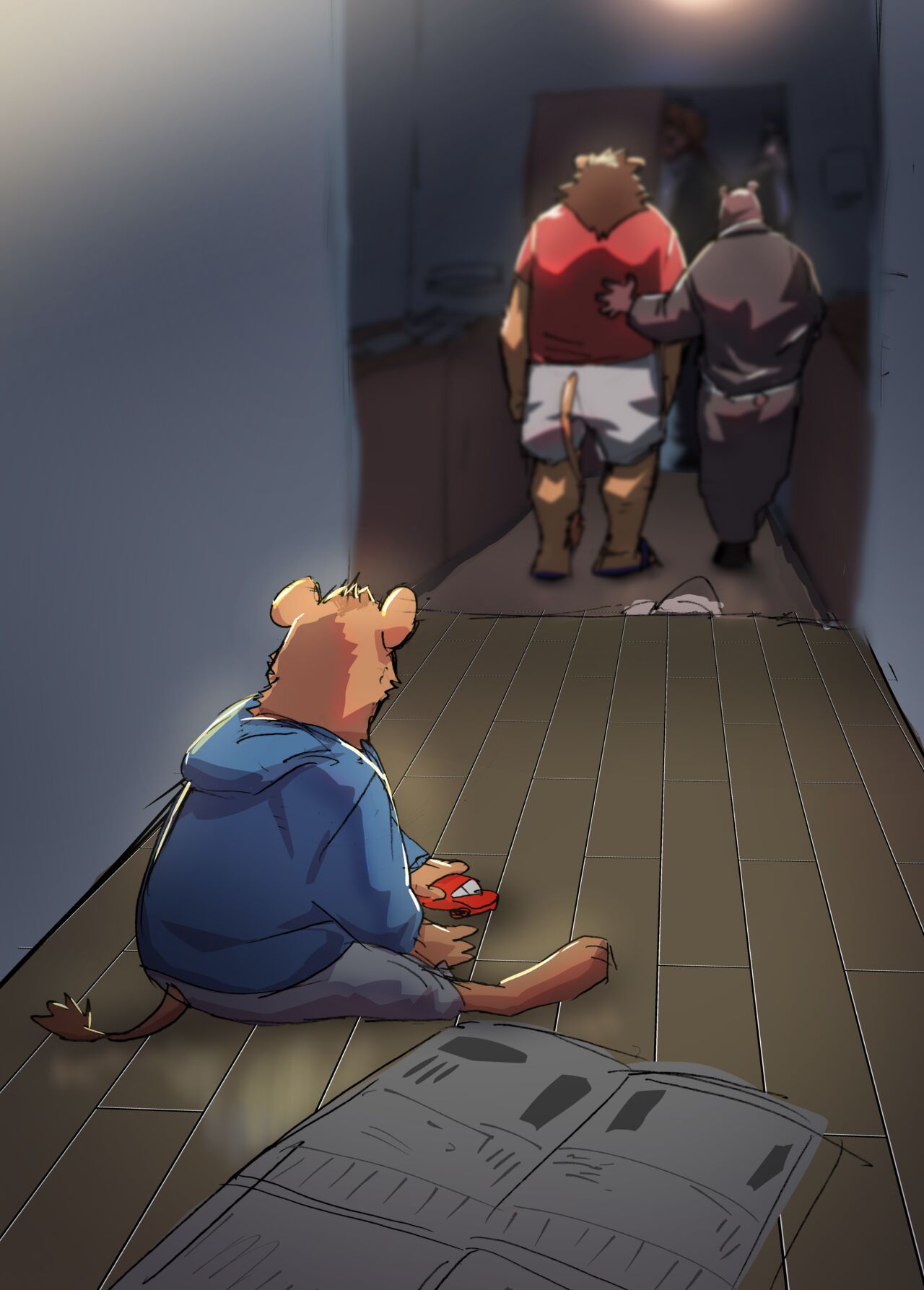 [Nomifuki] Bear Hug Battle (Vol. 2) - YoungSoul's Story【夜狗个人汉化】 이미지 번호 1