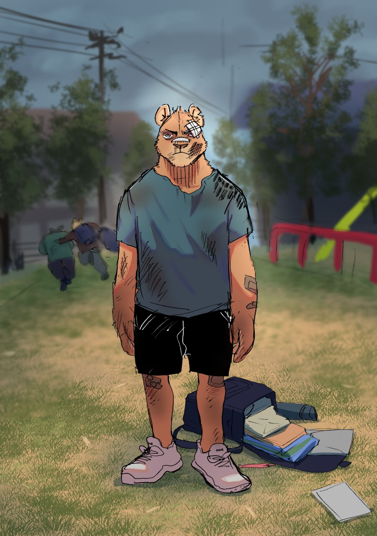 [Nomifuki] Bear Hug Battle (Vol. 2) - YoungSoul's Story【夜狗个人汉化】 이미지 번호 2